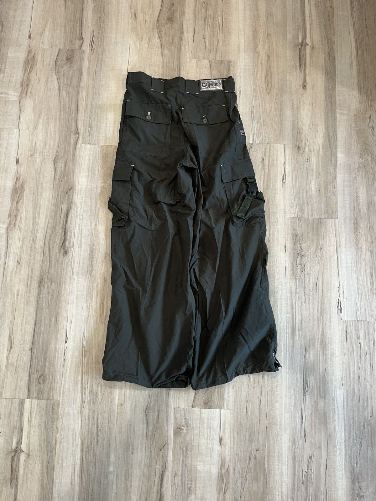 Vintage Caffeine cargo wide leg pants vintage 90s Size US 31 - 2 Thumbnail