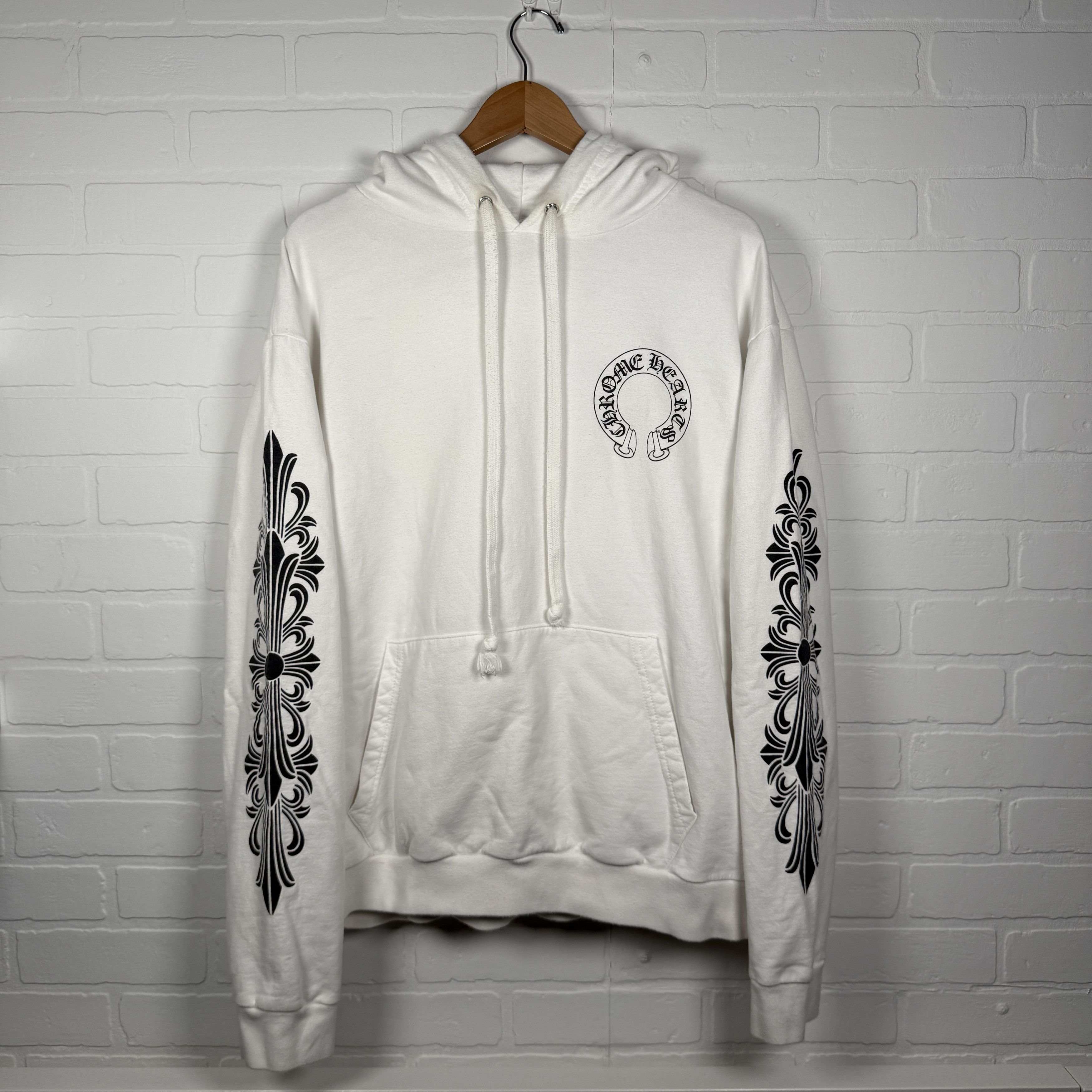 Chrome Hearts Chrome Hearts Floral Hoodie White Size US L / EU 52-54 / 3 - 1 Thumbnail