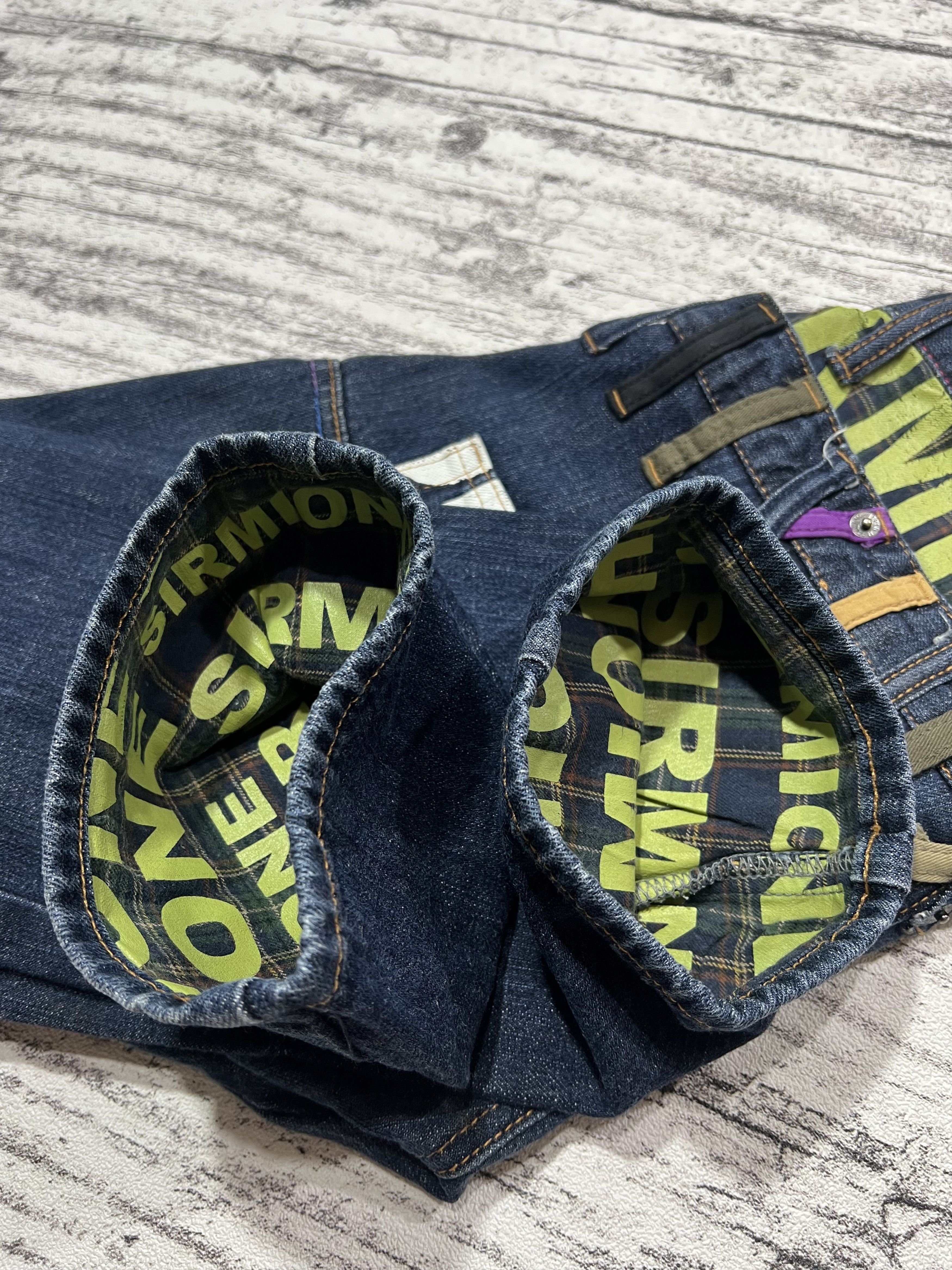 Japanese Brand 2000s Hysteric Double Waist Poem Jeans y2k Lgb Ifsix Size US 29 - 9 Thumbnail