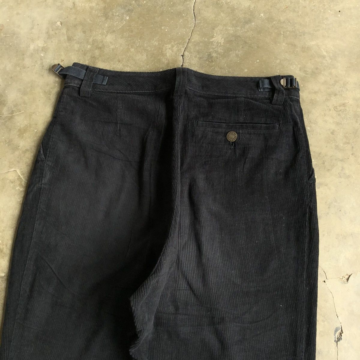 Issey Miyake 2000s Tsumori Chisato by Issey Miyake Corduroy Pants Black Size US 29 - 11 Thumbnail