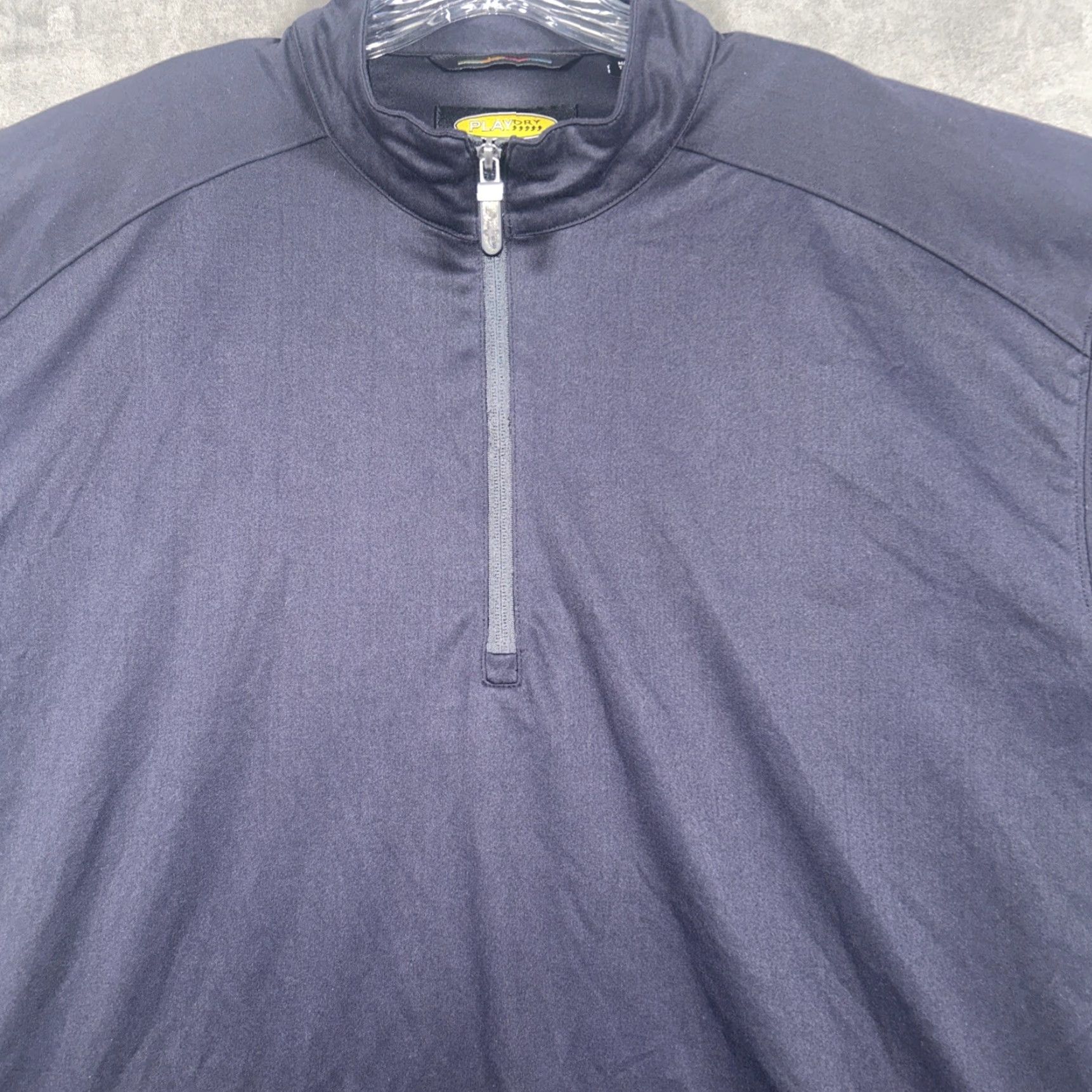 Vintage Greg Norman Jacket Mens XL Black Play Dry Golf 1/4 Zip Pullover Windproof Windbreaker Summer? Size US XL / EU 56 / 4 - 2 Thumbnail