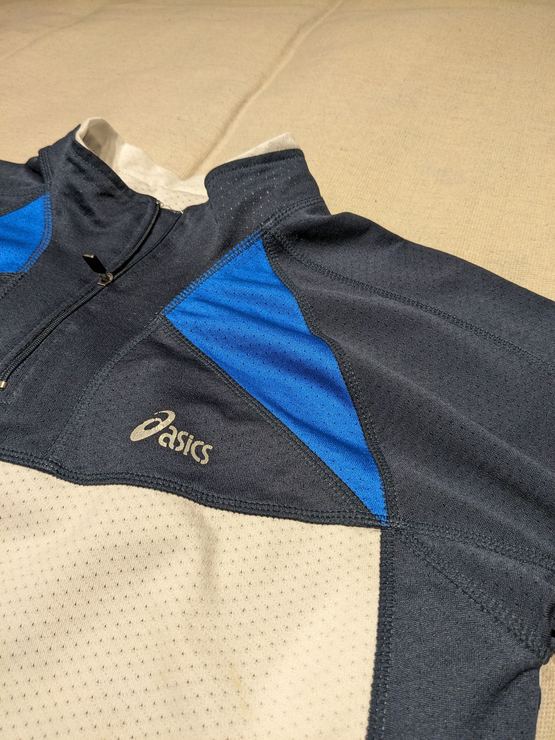 Asics Vintage Asics panelled mesh short sleeve mens S Size US S / EU 44-46 / 1 - 3 Thumbnail