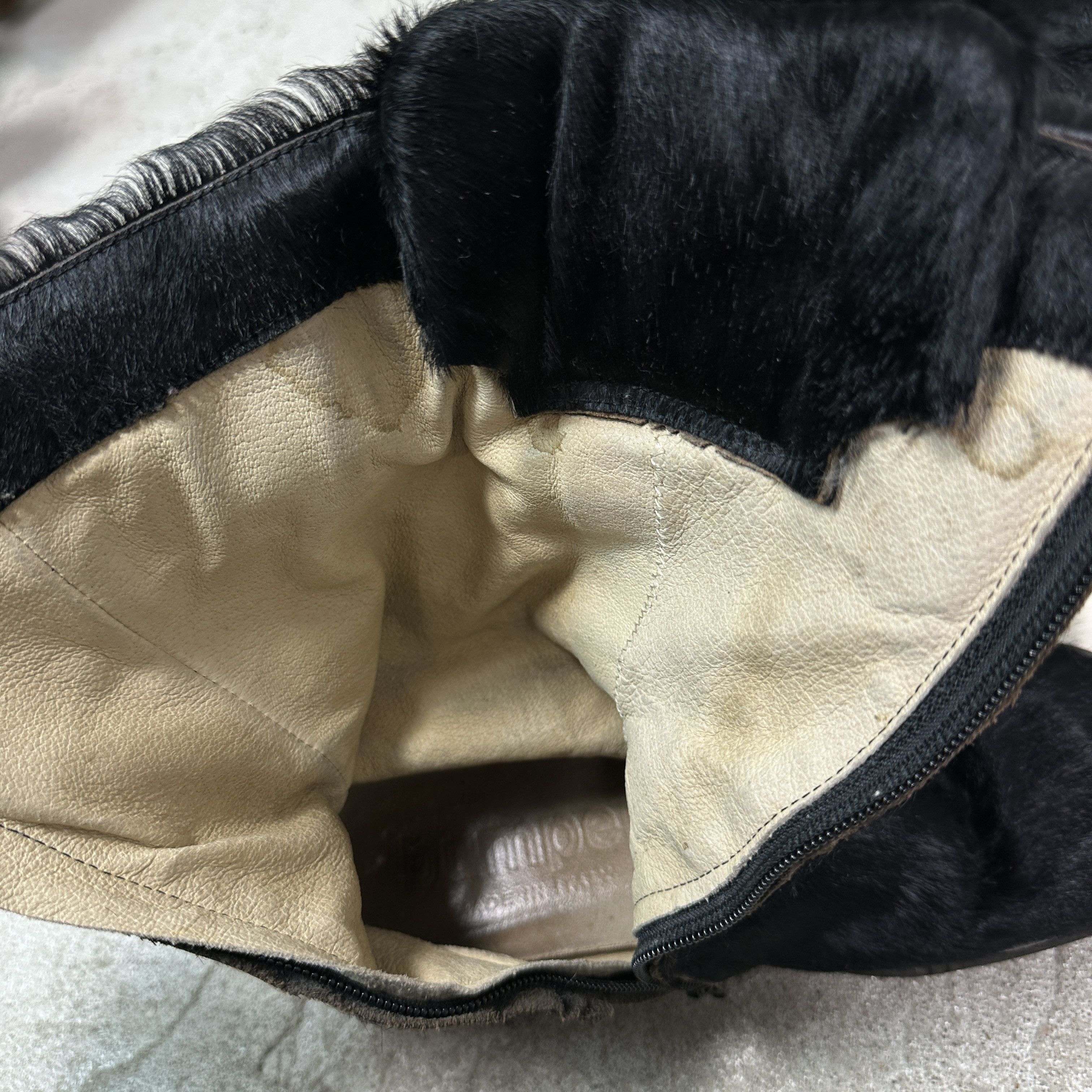 Vintage Vintage Leather Pony Hair Bumper Snowboots Y2K Size US 8 / IT 38 - 11 Thumbnail
