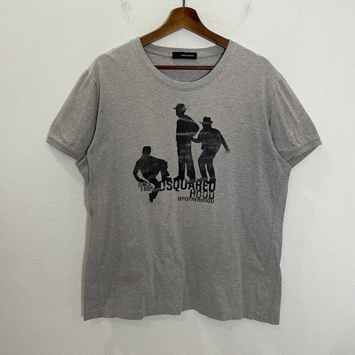 Dsquared2 Vintage Dsquared2 Brotherhood Tee Size US M / EU 48-50 / 2 - 1 Thumbnail