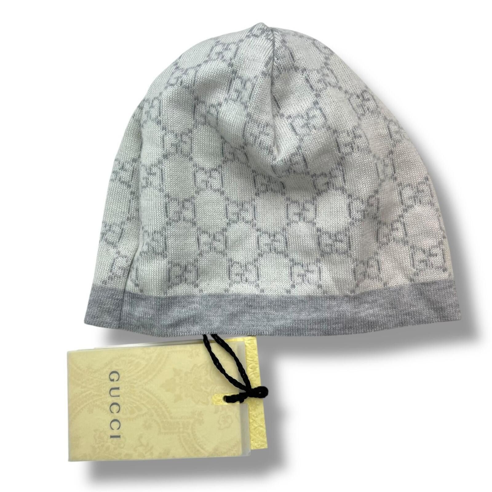 Gucci Gucci Grey Monogram Baby Beanie Size ONE SIZE - 2 Thumbnail