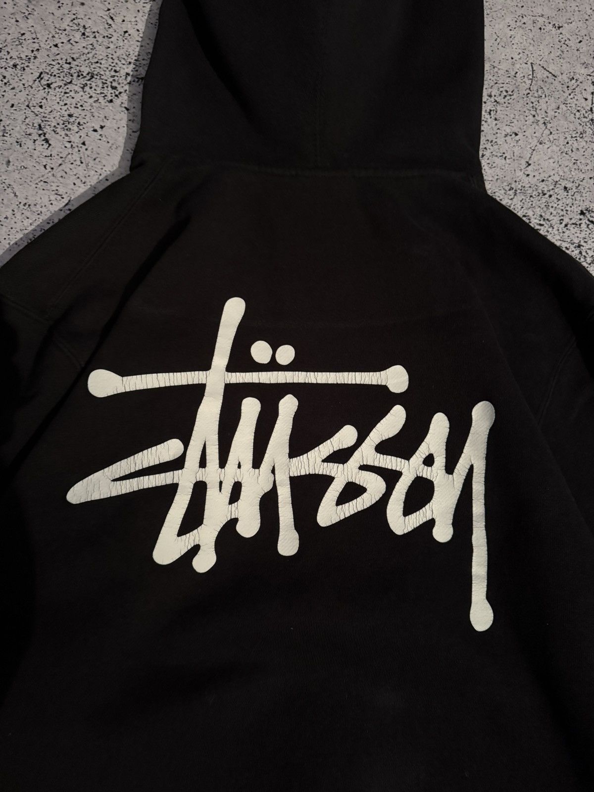 Stussy Streetwear * Stussy. Stussy Big Logo Black Hoodie Size US M / EU 48-50 / 2 - 3 Thumbnail