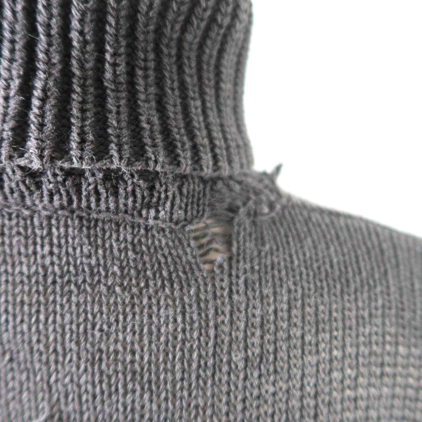 Cherokee VINTAGE Cherokee Black Argyle Knit Turtleneck Sweater L Women Size L / US 10 / IT 46 - 5 Thumbnail