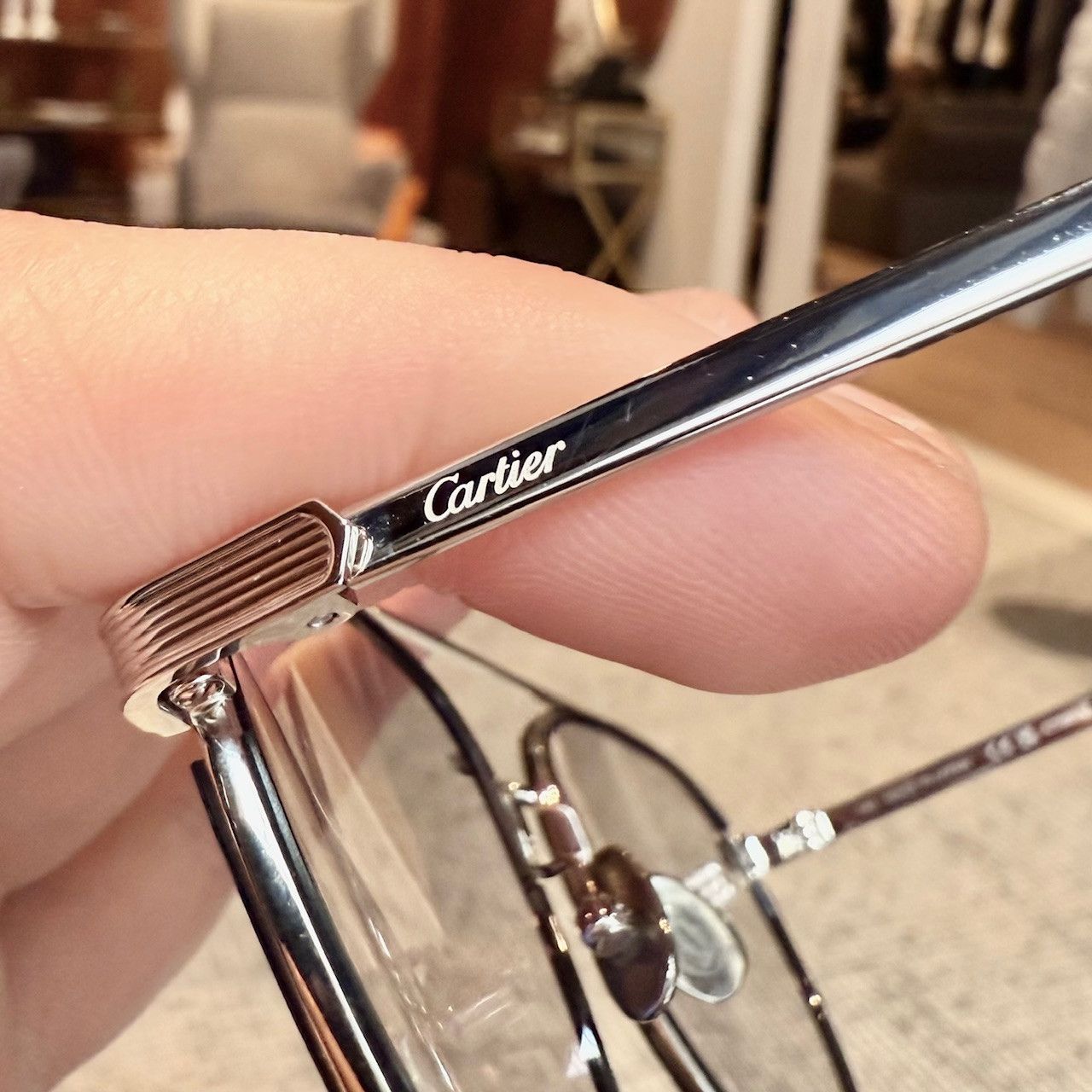 Cartier Cartier CT0251S C De Cartier Titanium Photocromatic Glasses Size ONE SIZE - 5 Thumbnail