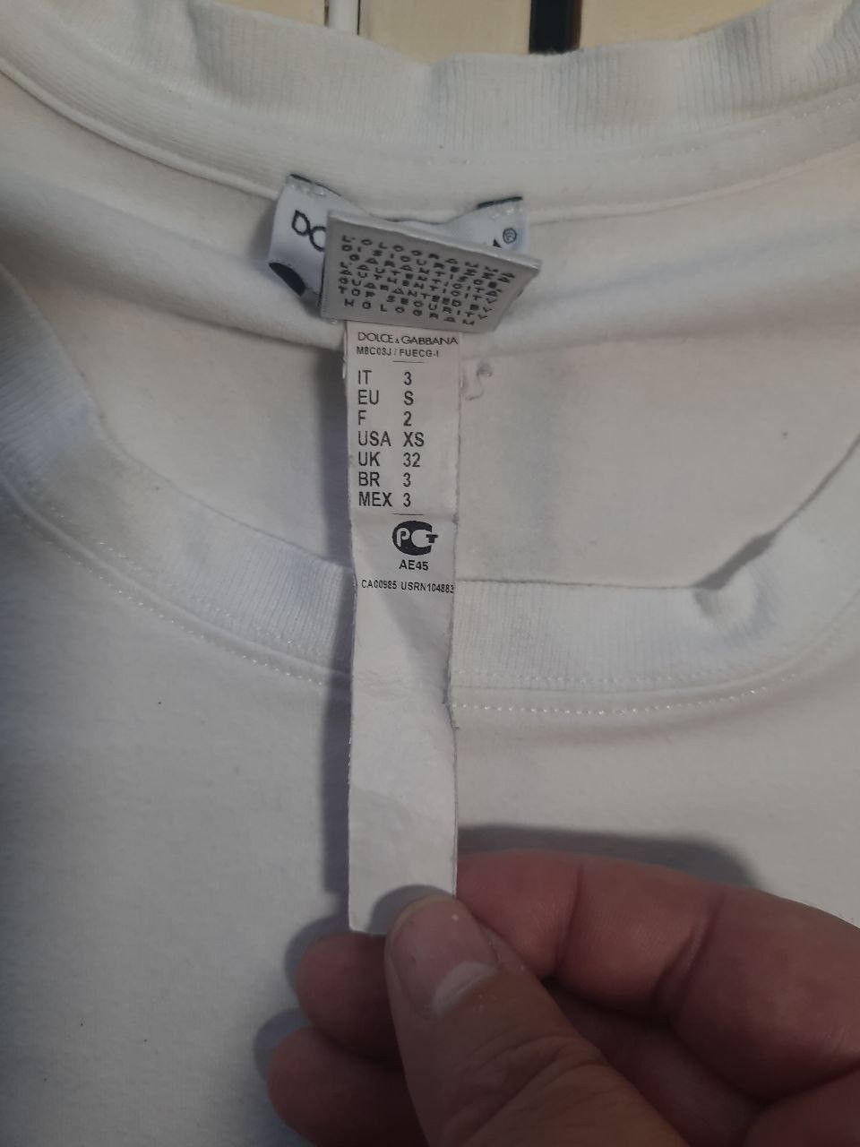 Dolce & Gabbana Dolce & Gabbana Underwear T-Shirt Size US S / EU 44-46 / 1 - 8 Thumbnail