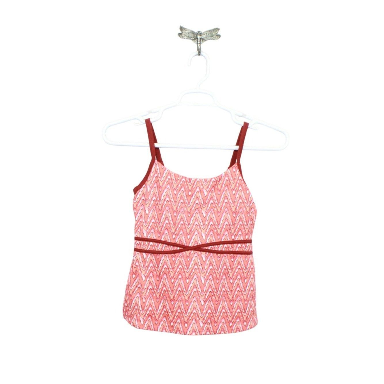 L.L. Bean LL Bean Women's Tankini Swimsuit Top Lined Cups Print Size S / US 4 / IT 40 - 1 Thumbnail
