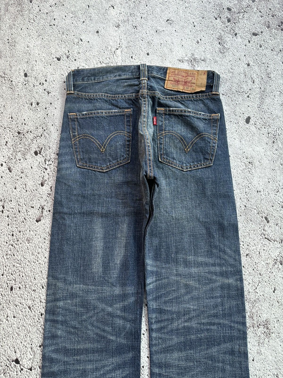 Levi's Levis 501 Distressed Denim style Jeans Size US 28 / EU 44 - 5 Thumbnail