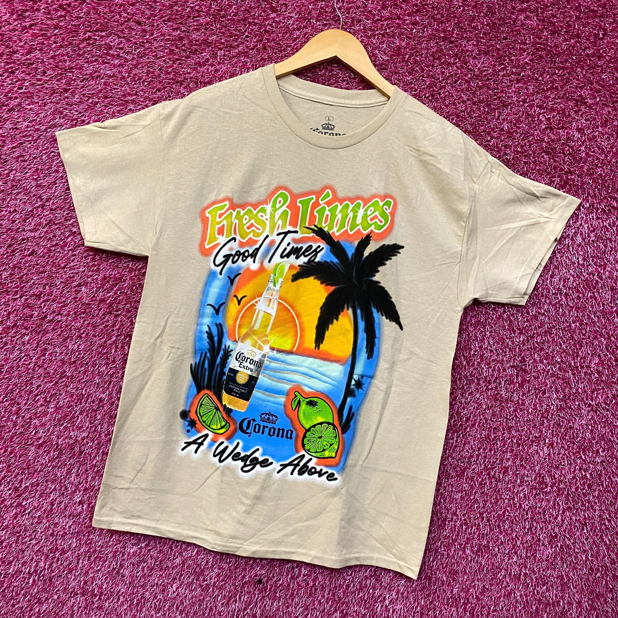 Other Corona Extra Beer Promo Fresh Limes T-Shirt Large Size US L / EU 52-54 / 3 - 3 Thumbnail