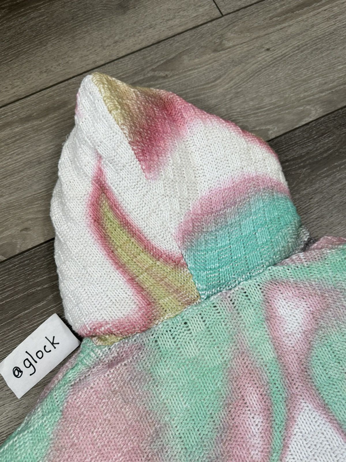 Bad Son Badson SPCTRM Multicolor Knit Puffer Jacket Size Medium Size US M / EU 48-50 / 2 - 16 Thumbnail