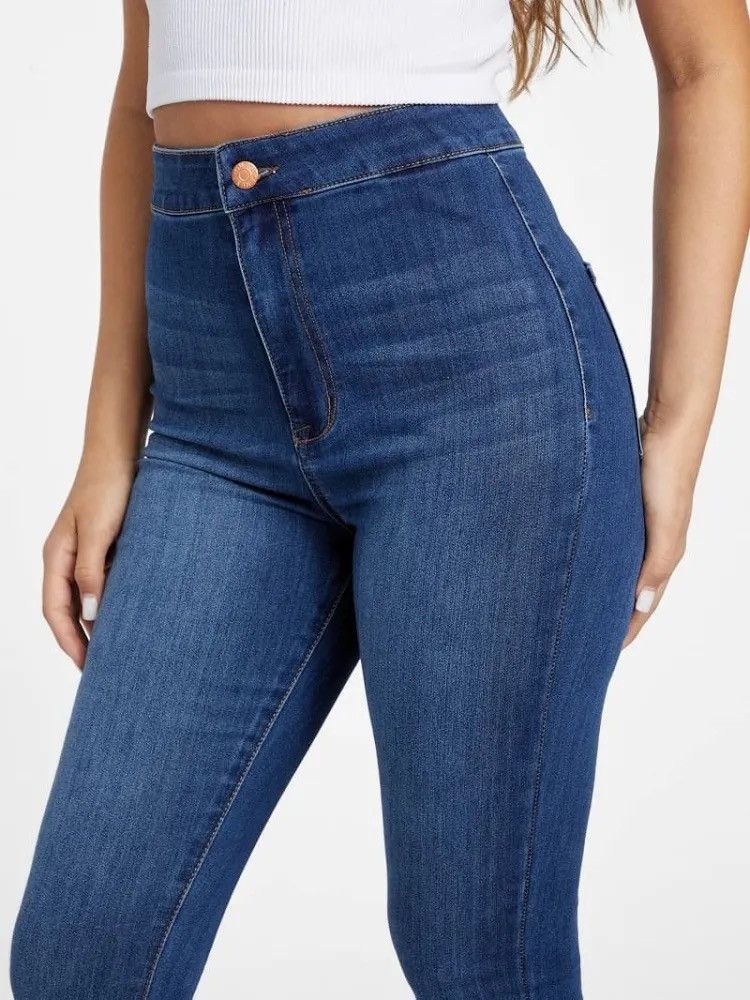 Guess GUESS Eco Nova Ultra High-Rise Curvy Jeans Size 27" / US 4 / IT 40 - 6 Thumbnail