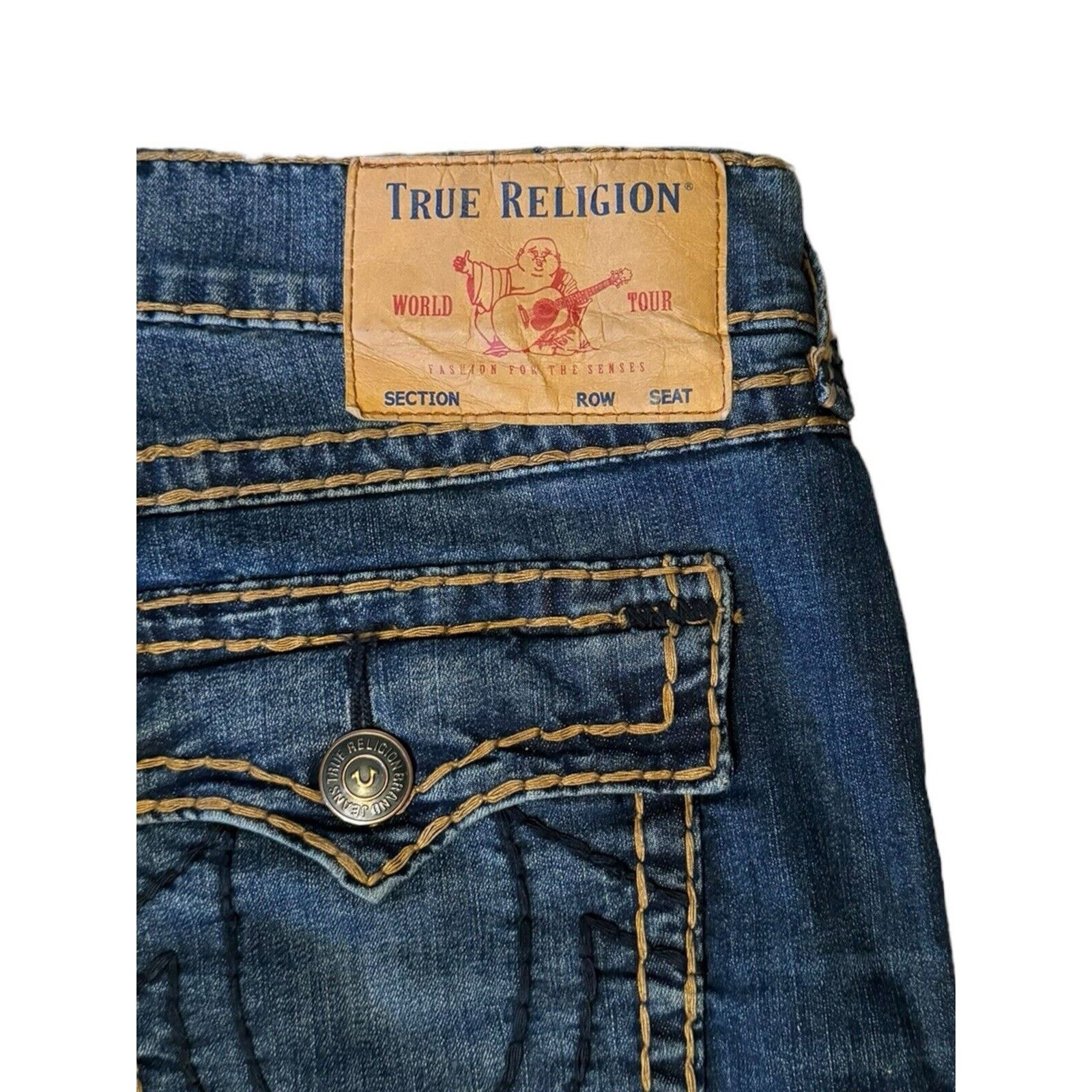 True Religion True Religion Geno Super T Jeans Relaxed Y2K Vintage Size US 40 / EU 56 - 10 Thumbnail