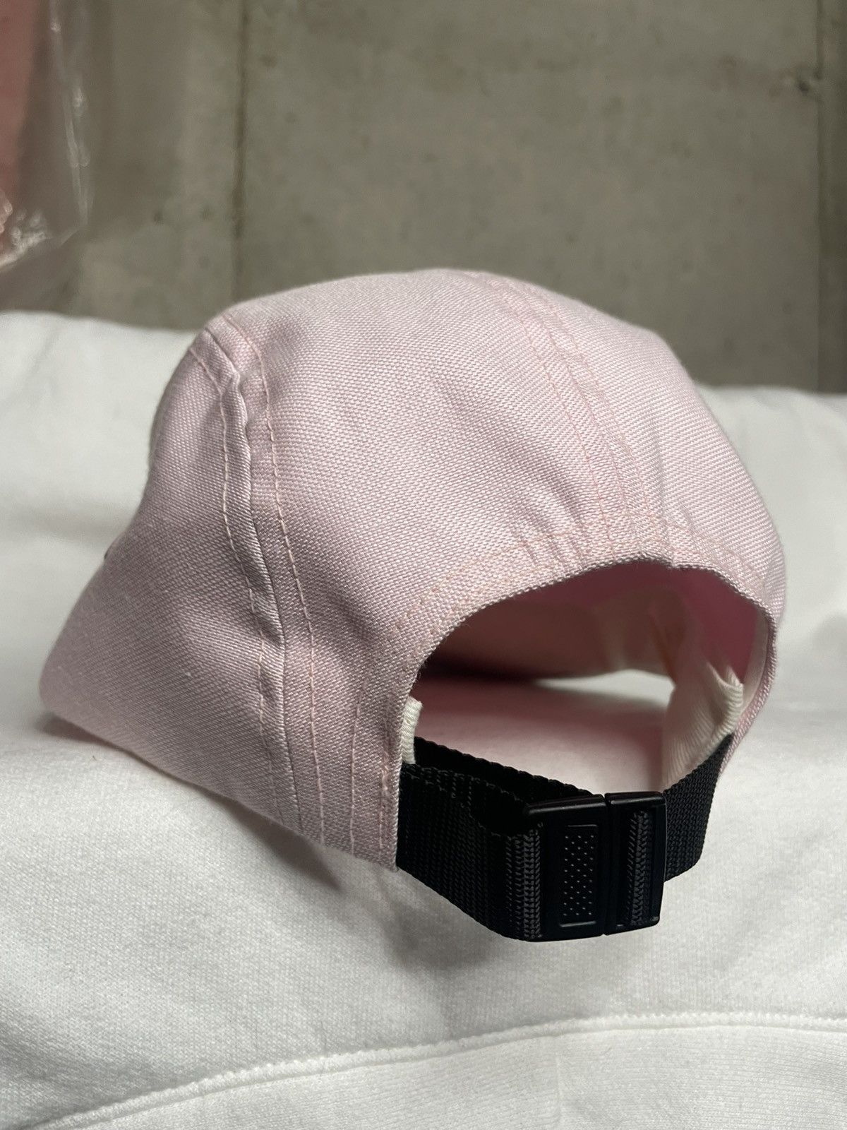 Supreme Rare 5 Panel Salmon Pink Supreme Cap Hat Adjustable Unisex Size ONE SIZE - 5 Thumbnail