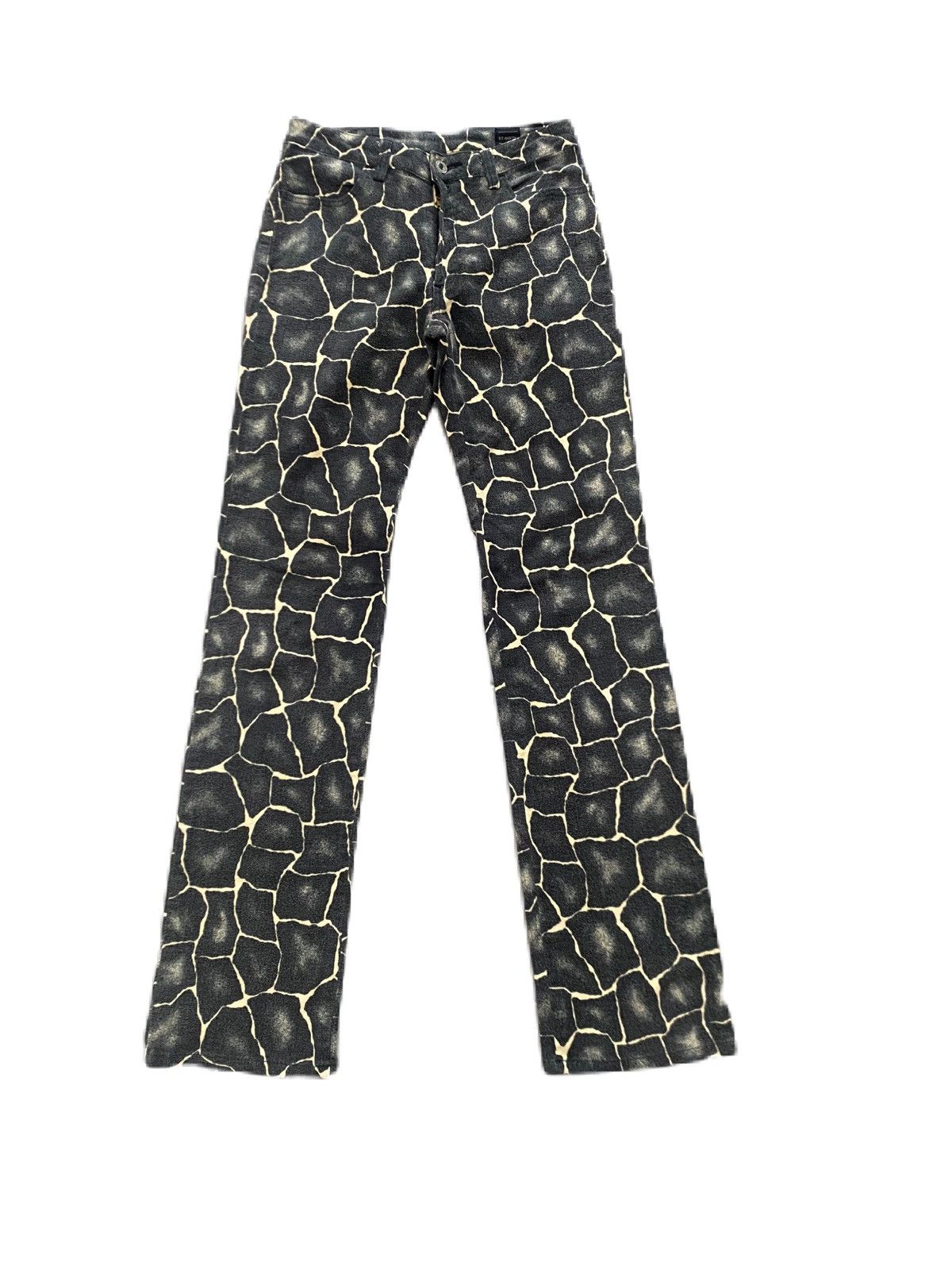 If Six Was Nine Abstract Et-Boite Slim Casual Pants Low Rise Japan Brand Size US 27 - 1 Thumbnail