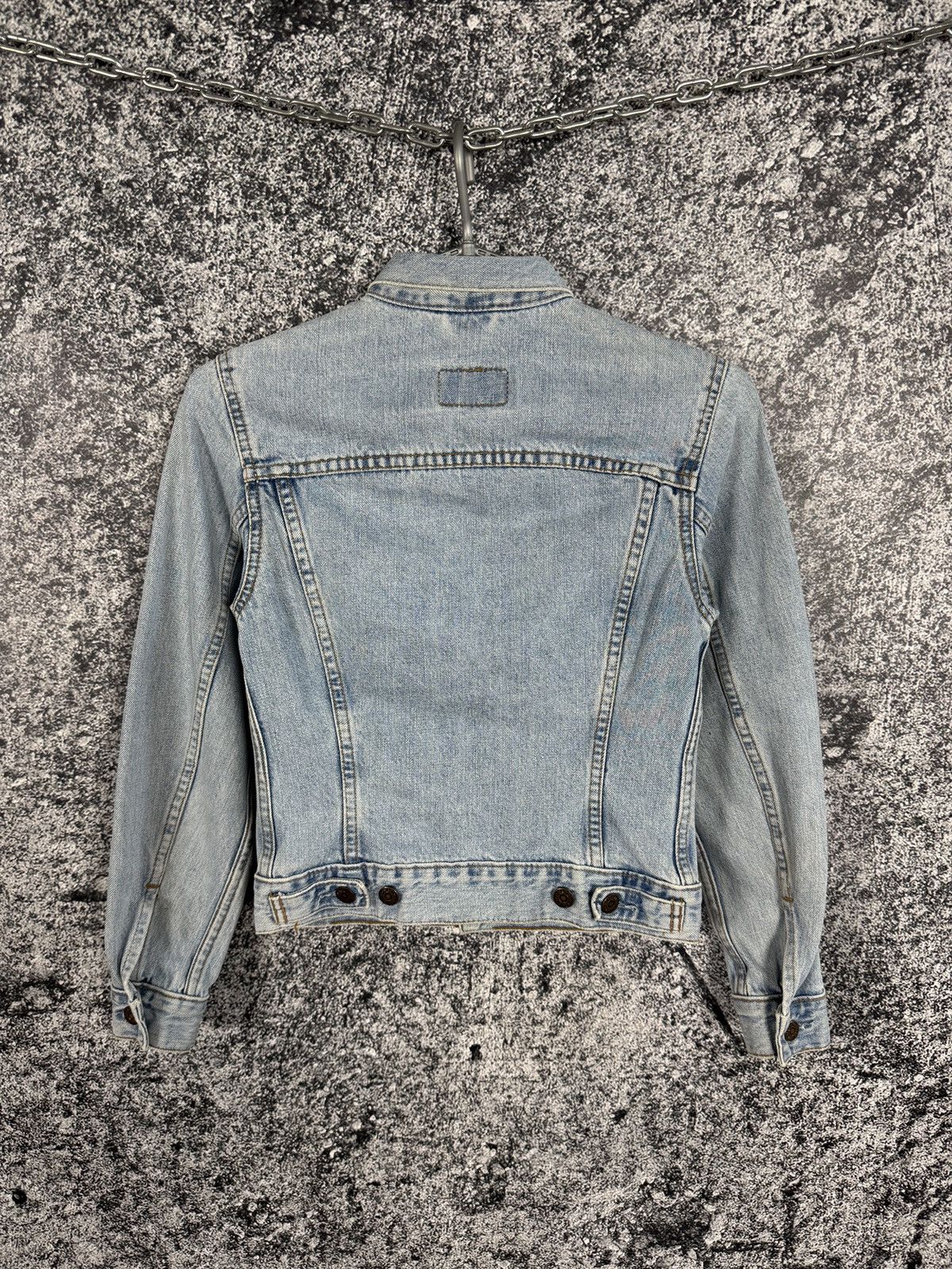 Levi's Vintage Levis Denim Jean Jacket For Girls 90s Retro Size XS Size XXS / US 00 / IT 34 - 10 Thumbnail