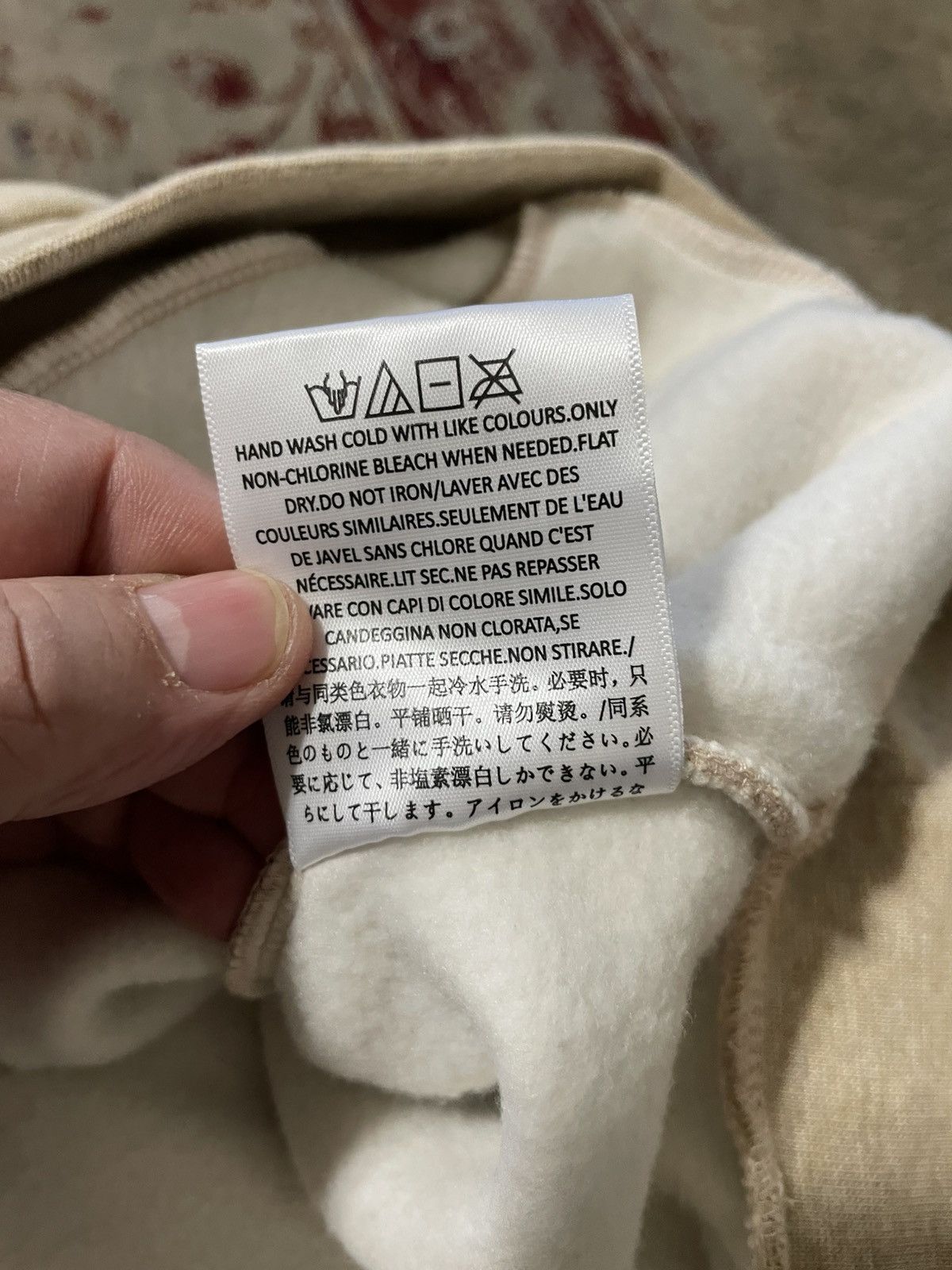 Essentials × Fear of God Crewneck oversized sweatshirt Size US M / EU 48-50 / 2 - 13 Thumbnail