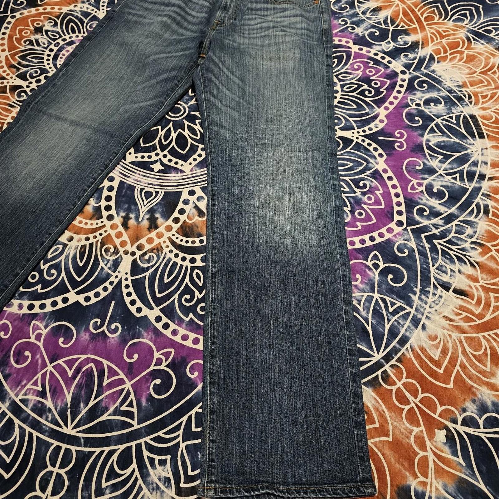 Cremieux Cremieux Men's Blue Jeans 33 x 34 Size US 33 - 3 Thumbnail