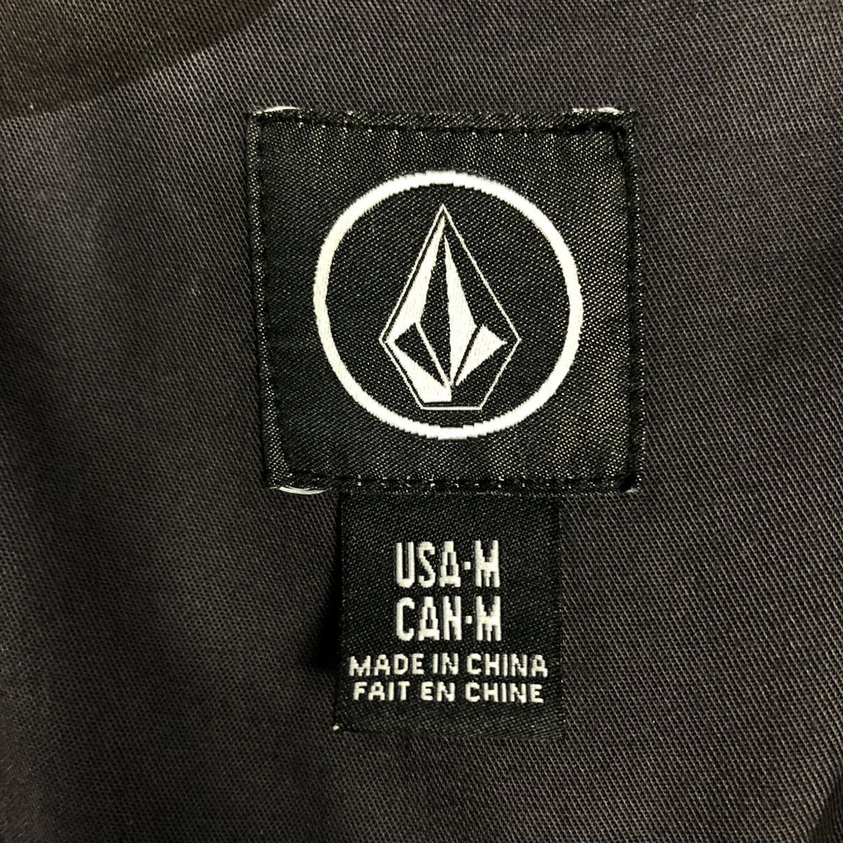 Japanese Brand 🔥RICH BLACK VINTAGE BIKER JACKET VOLCOM CAMOUFLAGE DESIGN Size US M / EU 48-50 / 2 - 20 Thumbnail