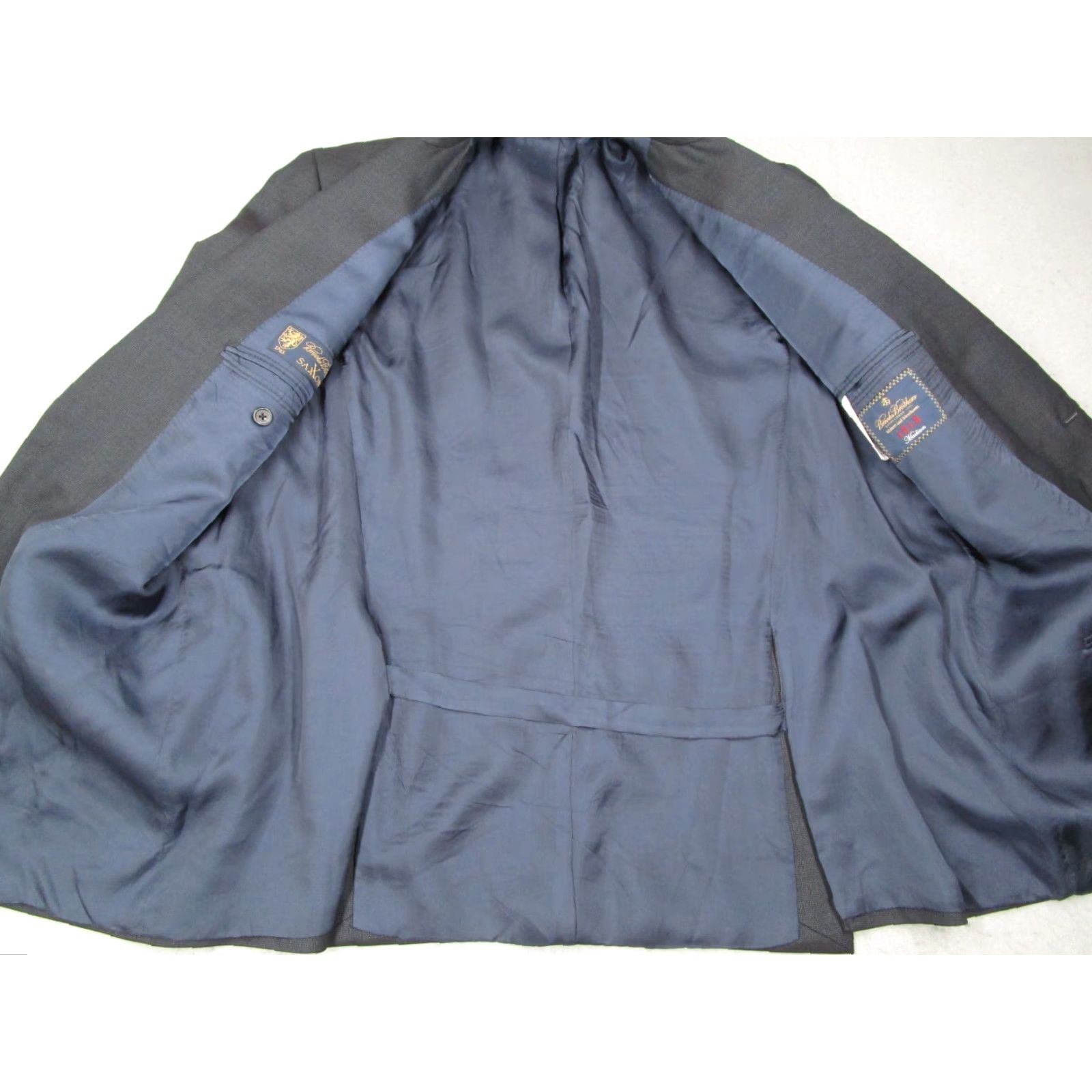 Brooks Brothers Brooks Brothers Jacket Mens Blue 45 R Wool Single-Breasted 2-Button Notch Lapel City Classic Preppy USA Size US S / EU 44-46 / 1 - 4 Thumbnail
