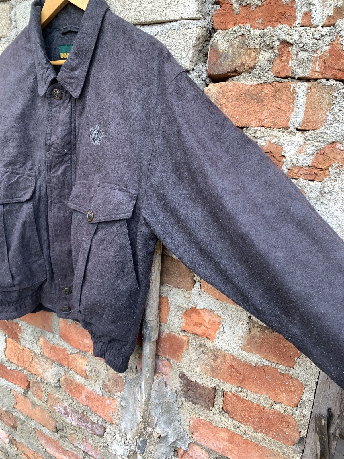 Japanese Brand Vintage Rocky Ford Bomber Jacket Size US L / EU 52-54 / 3 - 4 Thumbnail