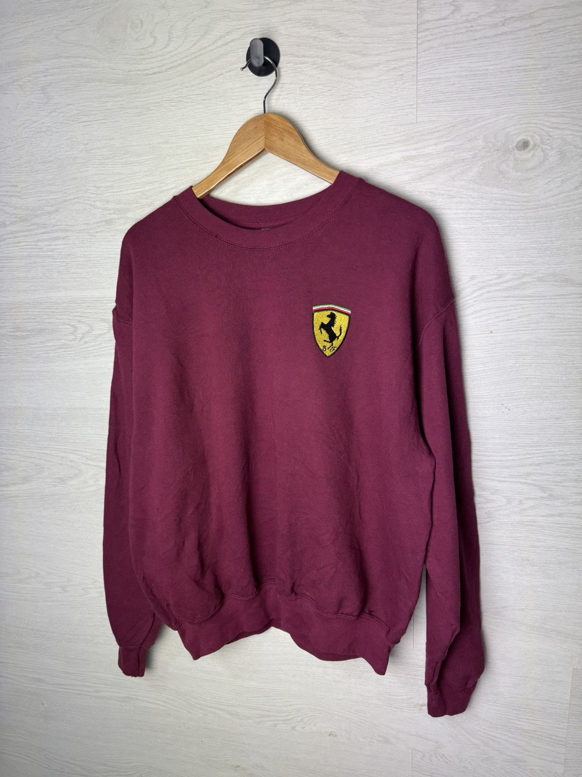 Ferrari Embroidered Logo Sweatshirt Racing