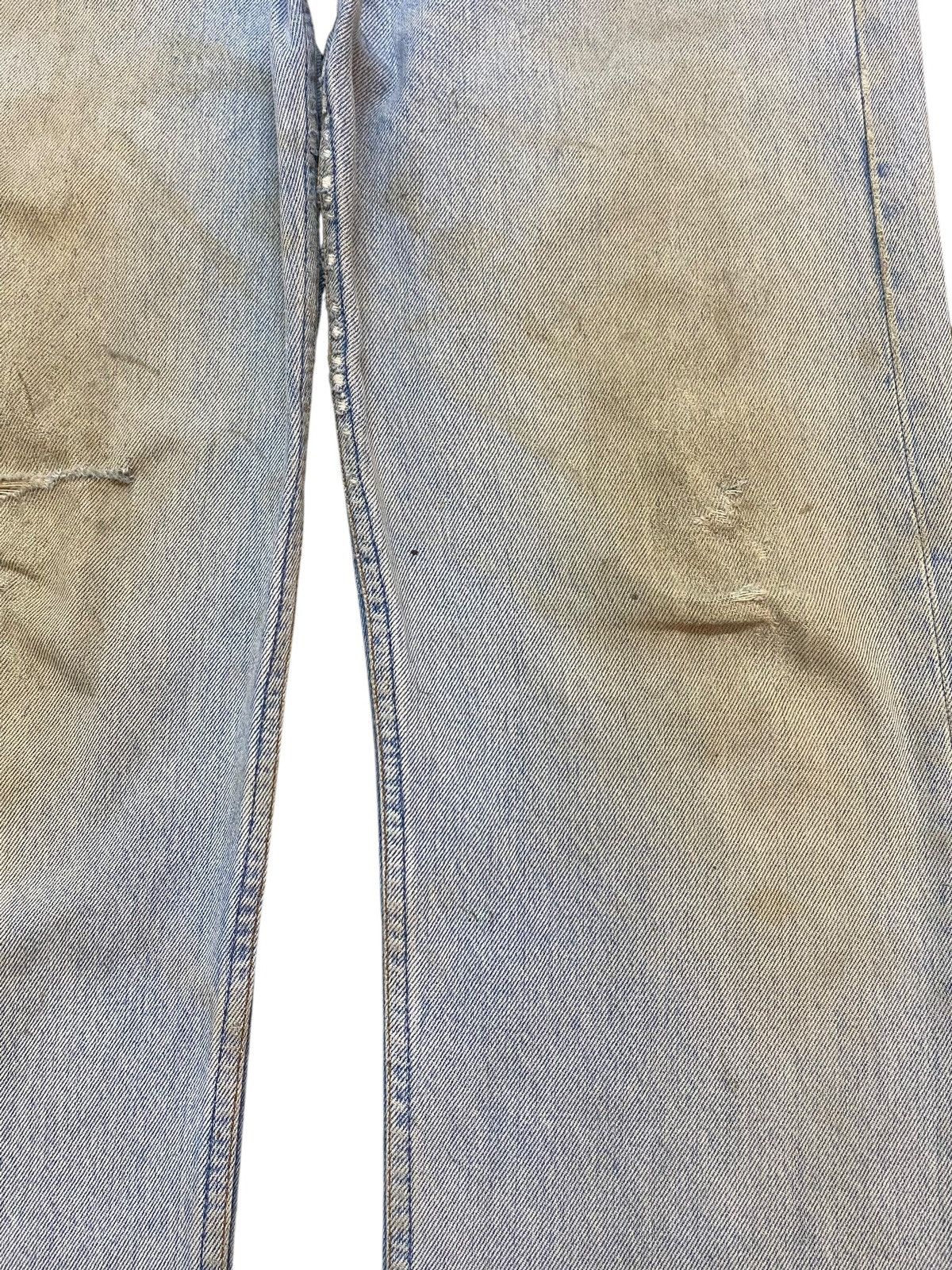 Levi's Vintage Clothing Vintage levis 501 90’s Grunge Distressed Loose Jeans Size US 34 / EU 50 - 8 Thumbnail