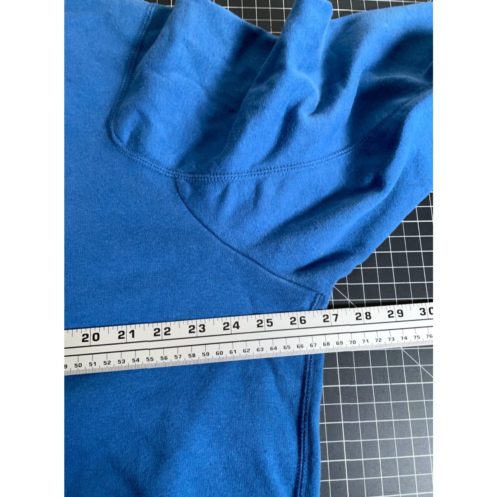 Jordan Brand Jordan Sweatshirt Adult 2XL Blue Crewneck Graphic Print Fleece Cotton Blend Pullover 90s Retro Sports Size US XXL / EU 58 / 5 - 5 Thumbnail