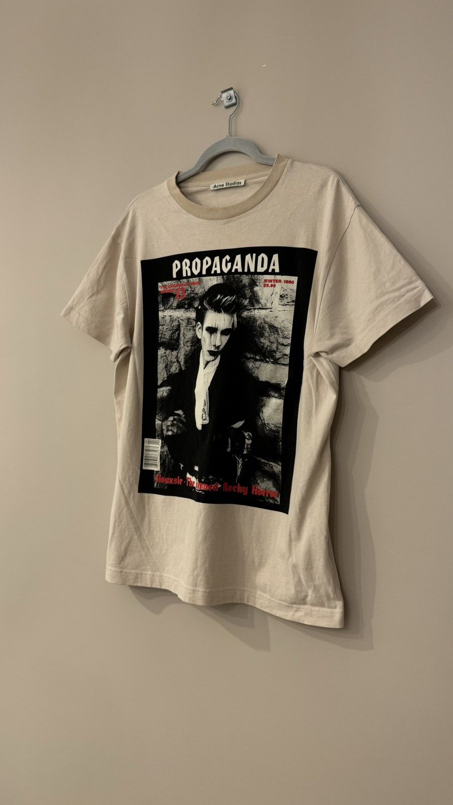Acne Studios Acne Studios Propaganda vintage t shirt big logo Size US S / EU 44-46 / 1 - 2 Thumbnail