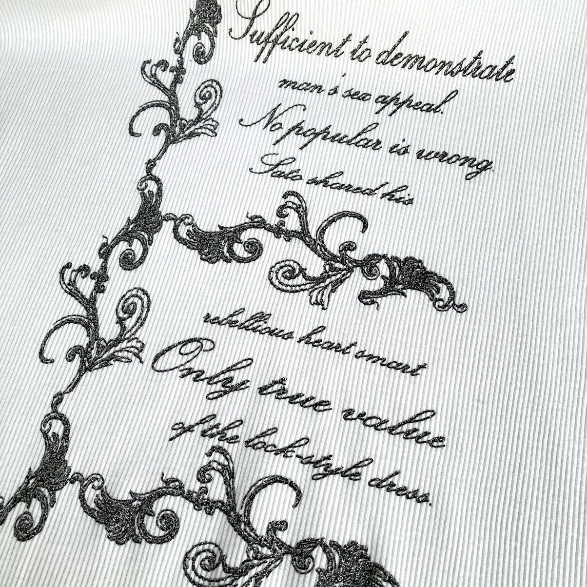 If Six Was Nine 📢LASTDROP📢 Japanese Poem Tank Top Size US L / EU 52-54 / 3 - 2 Thumbnail