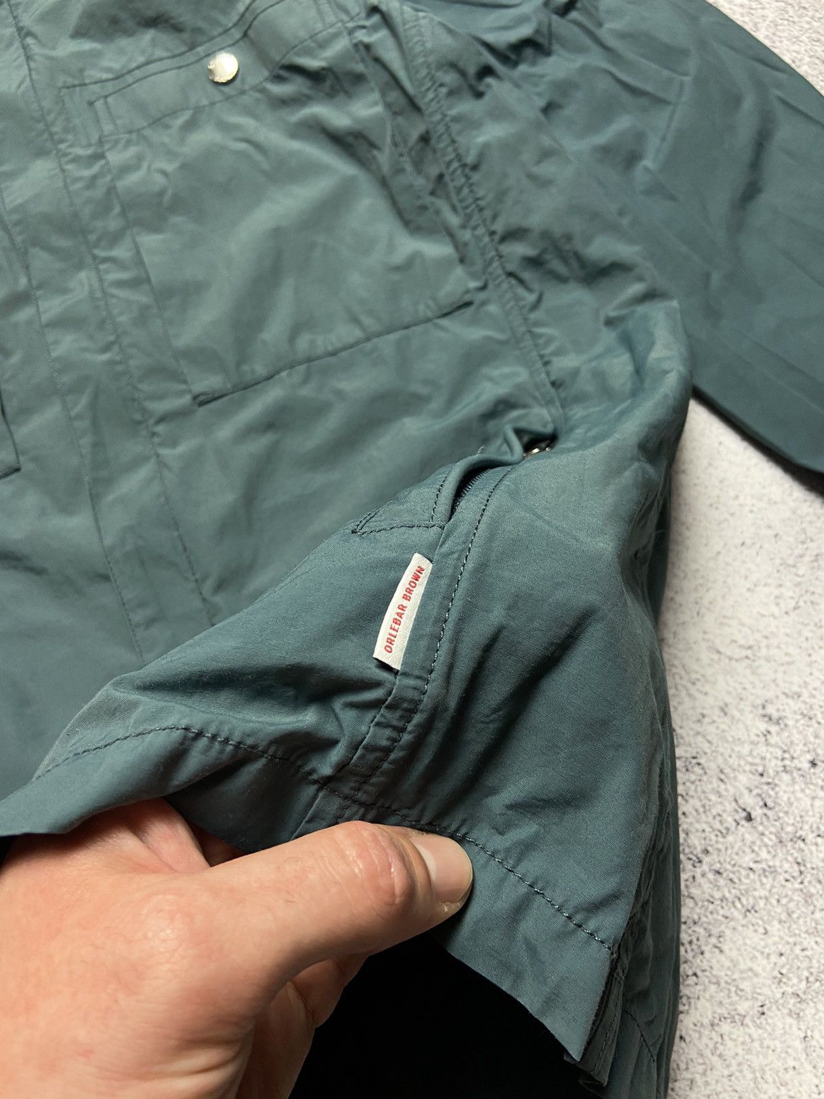 Orlebar Brown Orlebar Brown Metal Jacket Nylon Overshirt Designed Style Size US S / EU 44-46 / 1 - 7 Thumbnail