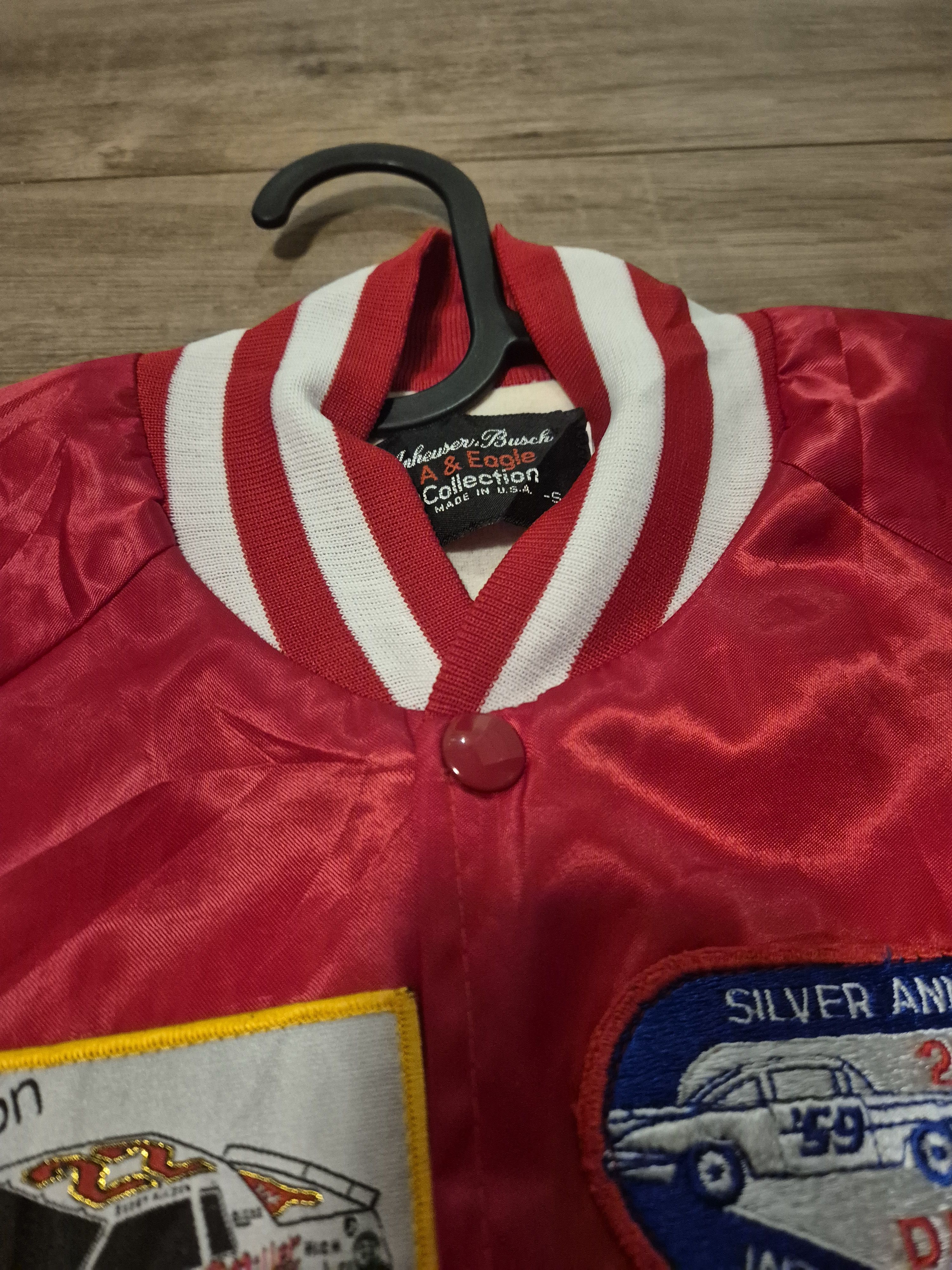 Budweiser 80' Budweiser beer Usa Varsity Baseball jackek Size S / US 4 / IT 40 - 7 Thumbnail
