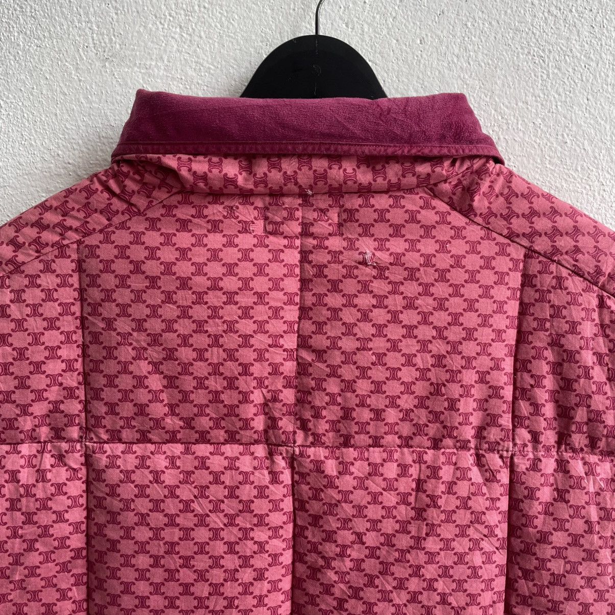 Celine Vintage CÉLINE Monogram Down Poncho Size L / US 10 / IT 46 - 8 Thumbnail