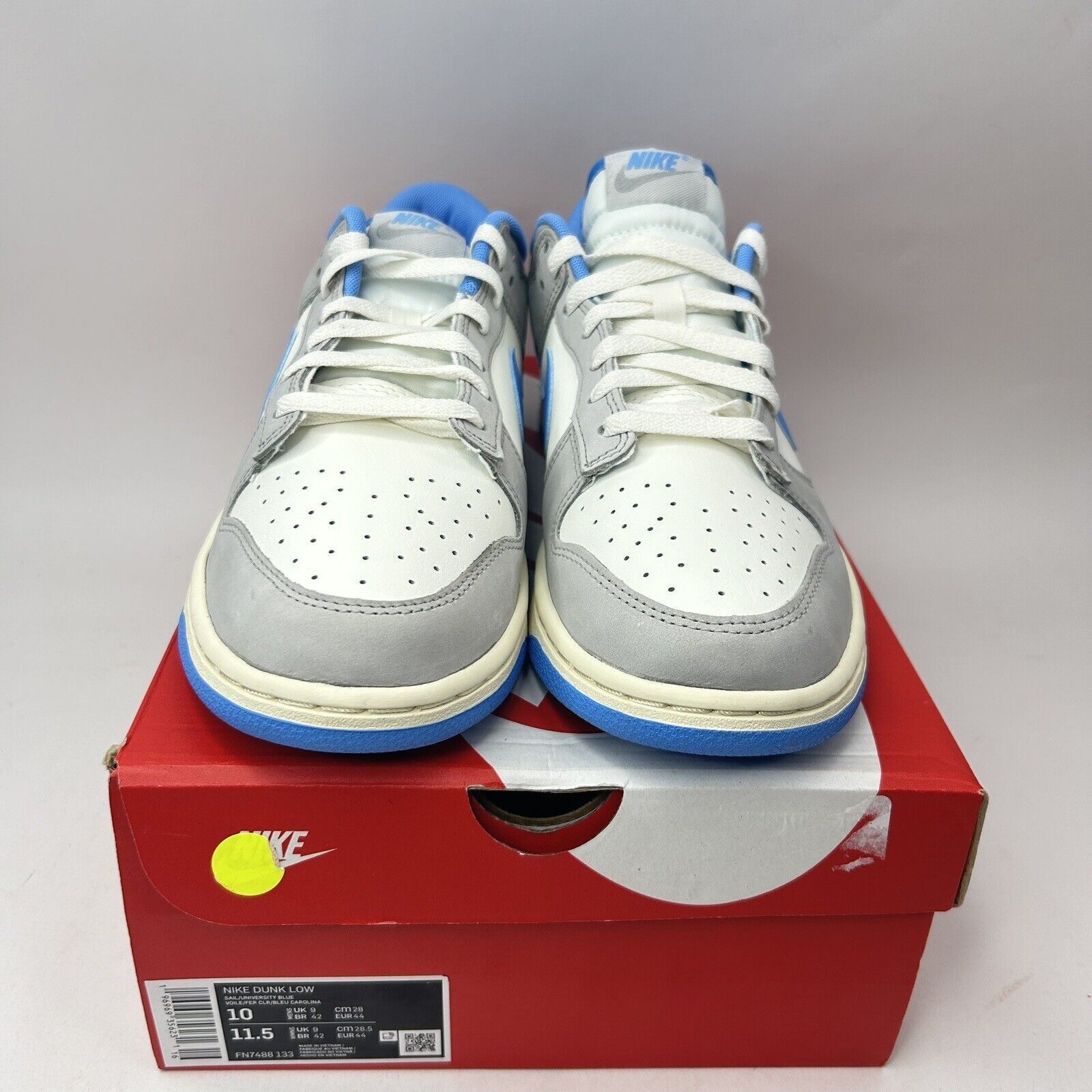 Nike Nike Dunk Low “Athletic Department University Blue" 2023 Size US 10 / EU 43 - 2 Thumbnail