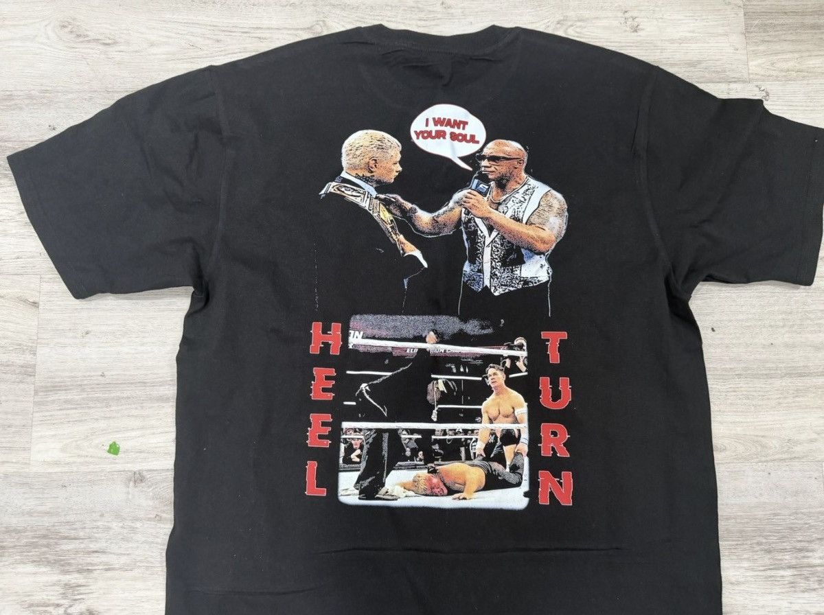 WWE John Cena WWE Heel Turn tee with the Rock&Travis Scott Size US L / EU 52-54 / 3 - 3 Thumbnail