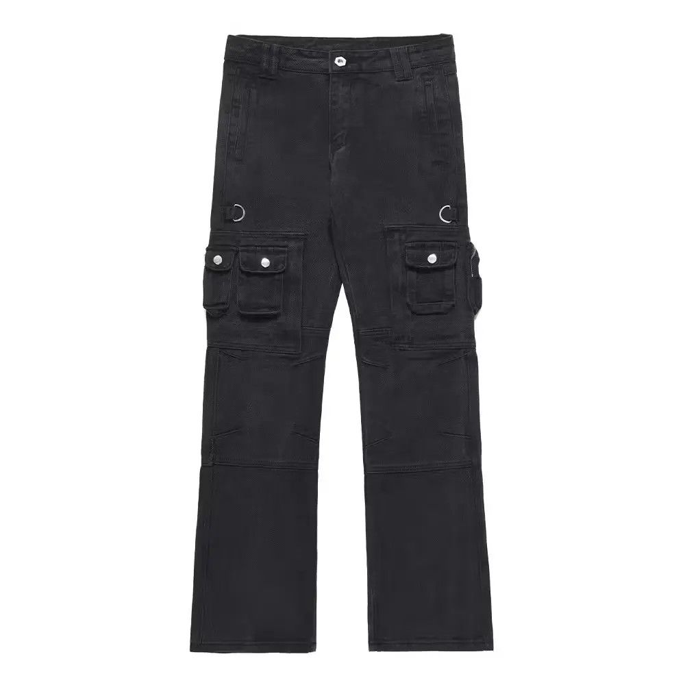 image of Vintage Street Multi Pocket Cargo Pants in Denim, Men's (Size 32)