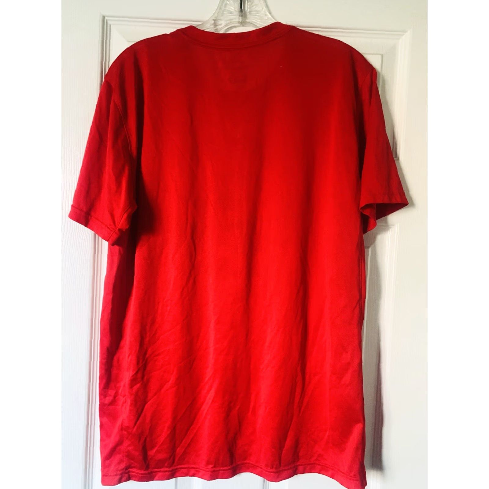 Nike Nike Training Dri-FIT Legend T-Shirt Mens Red DM6283 Medium Graphic Print Short Sleeve Logo Breathable Activewear 90s? Size US M / EU 48-50 / 2 - 5 Thumbnail