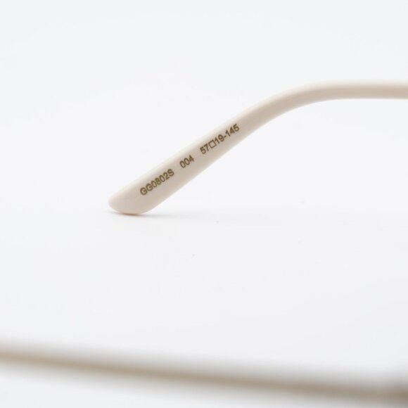 Gucci Gucci GG0802S 004 Sunglasses Gold Square Frame, Multicolor Size ONE SIZE - 6 Thumbnail