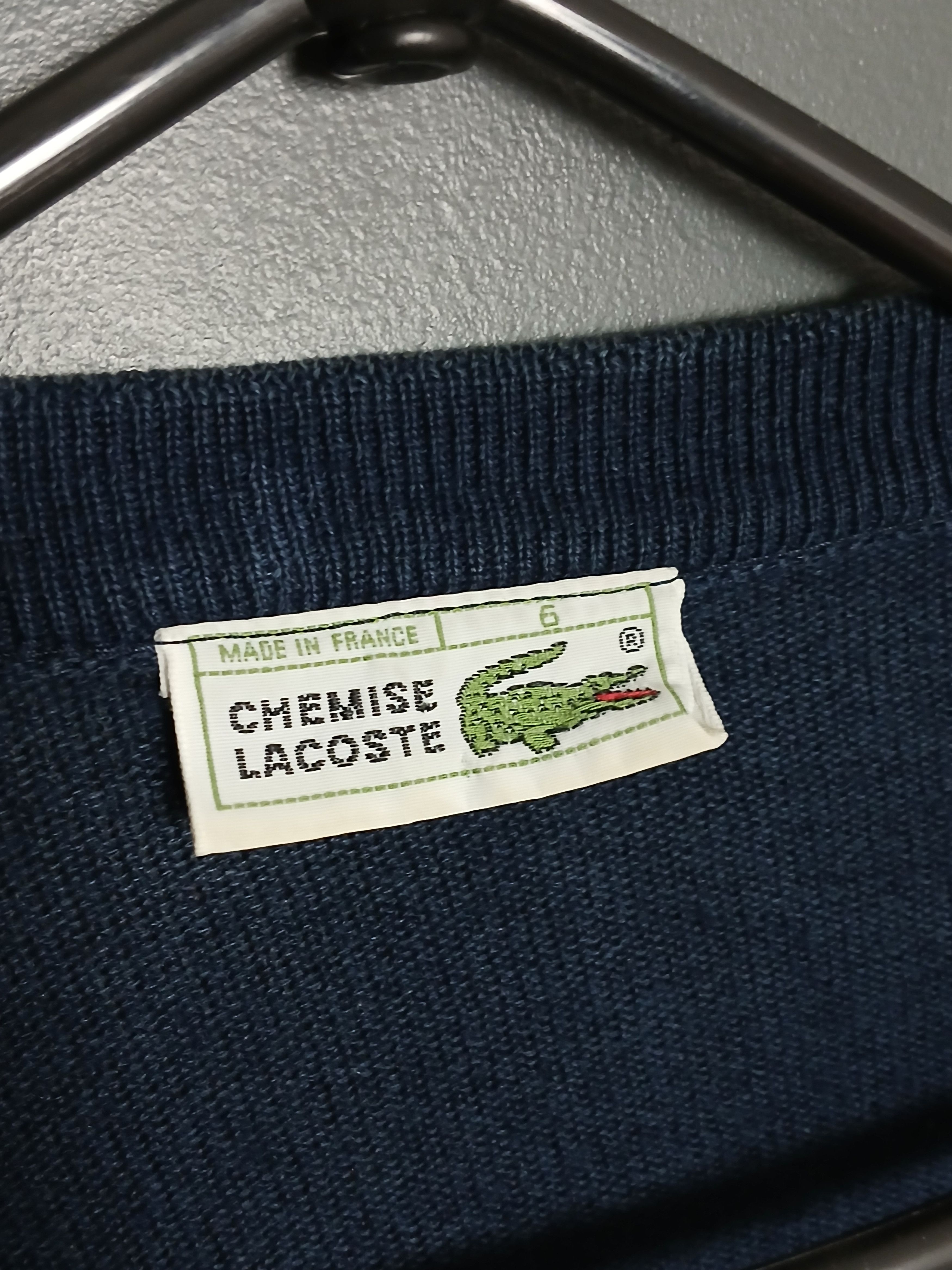 Lacoste Lacoste Cardigan Knit Sweater Size US XXL / EU 58 / 5 - 6 Thumbnail