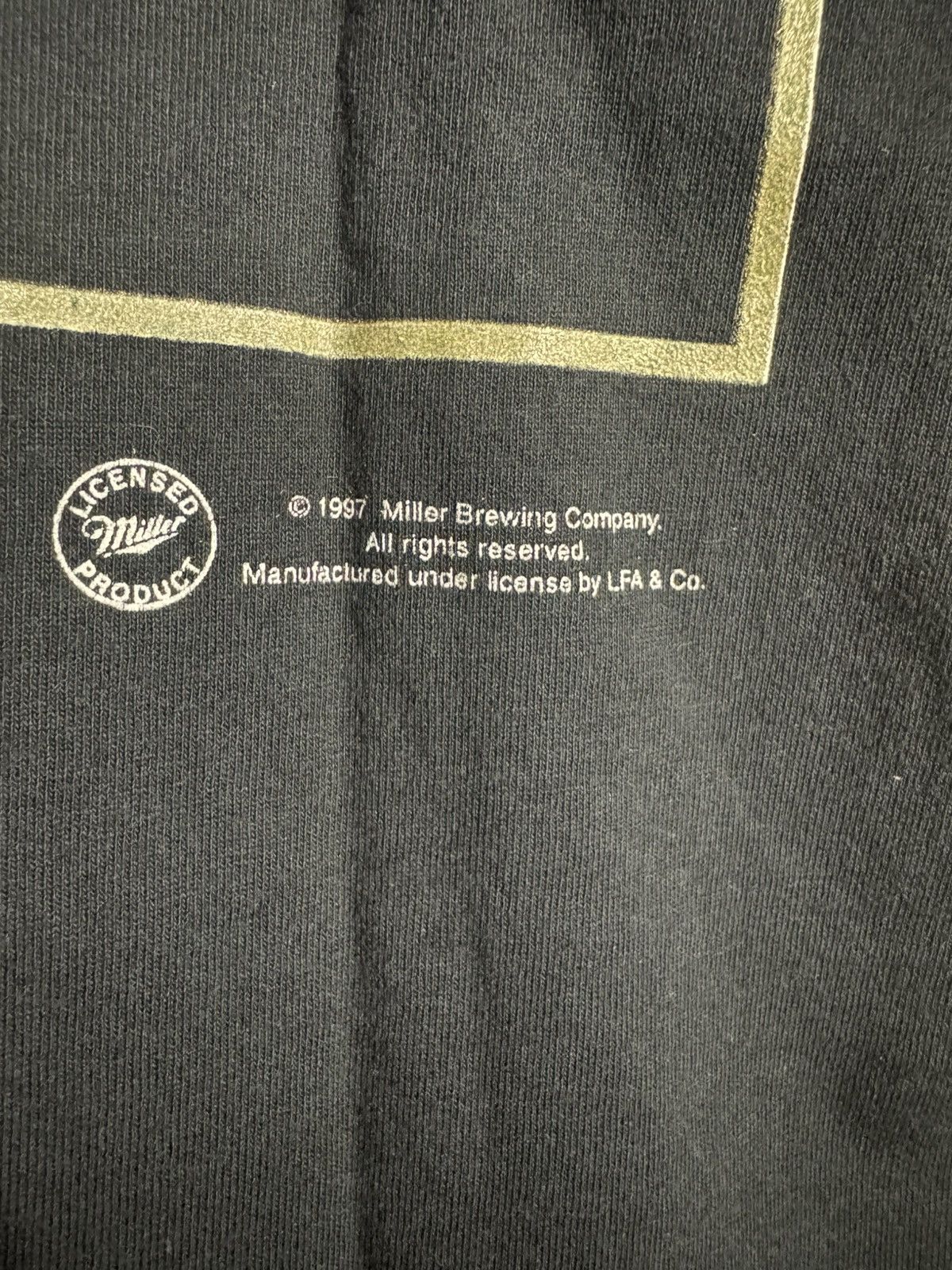 Vintage Miller Genuine Draft Tee Size US L / EU 52-54 / 3 - 5 Thumbnail