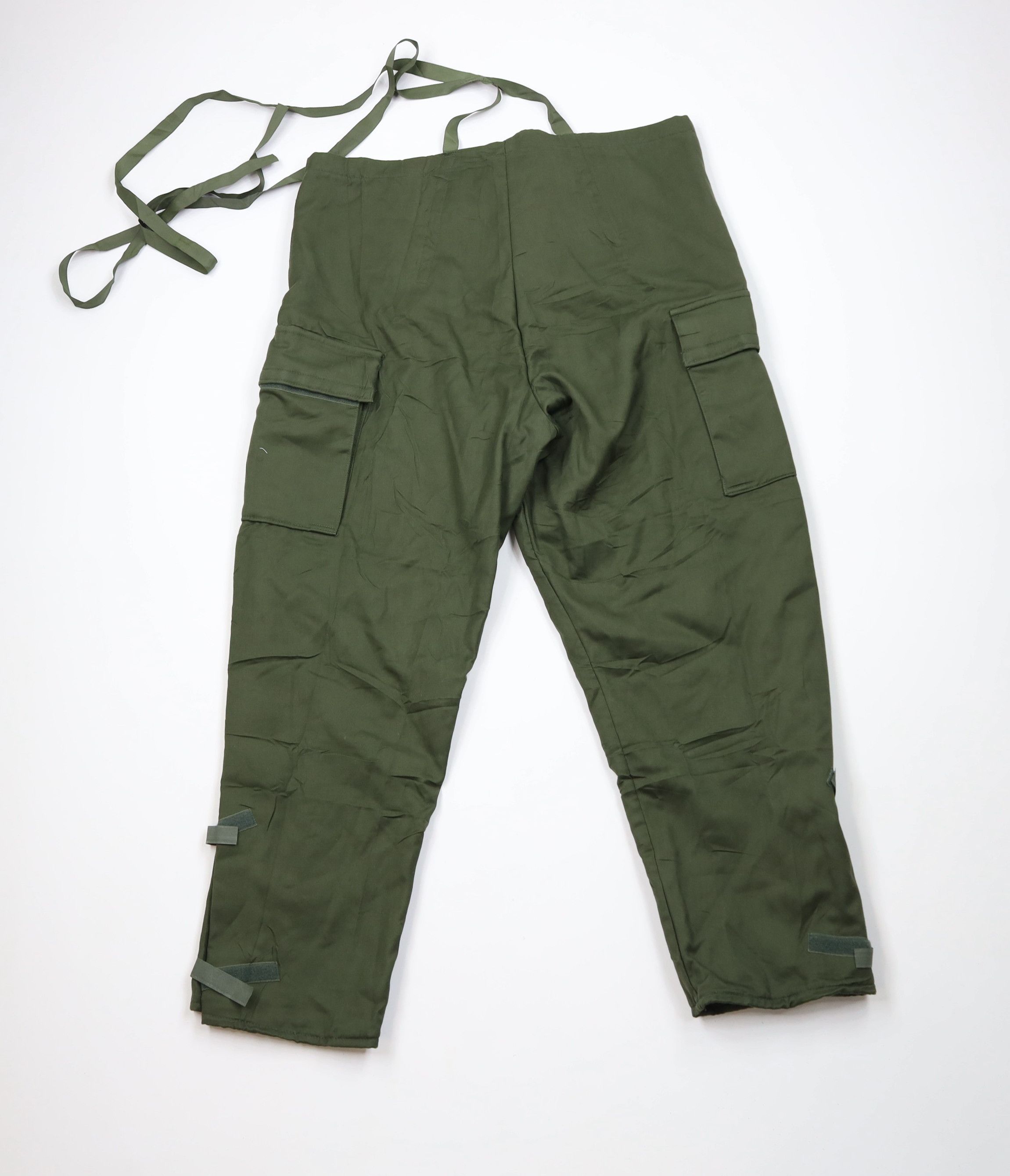 Vintage Vintage USGI Military Issued Chemical Overalls Bibs Green Size US 34 / EU 50 - 10 Thumbnail