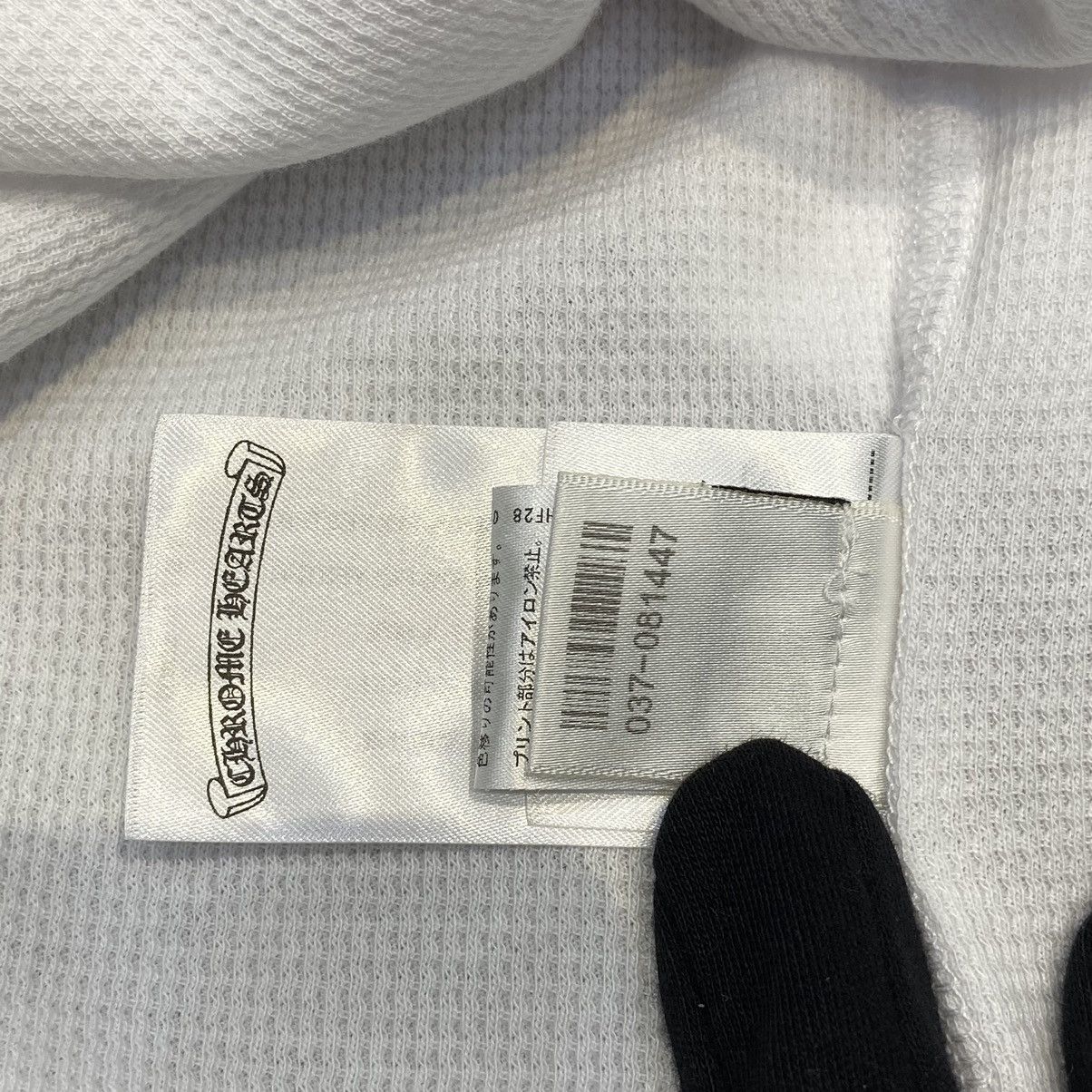 Chrome Hearts Chrome Hearts Dagger Thermal long t-shirt white Size L / US 10 / IT 46 - 13 Thumbnail