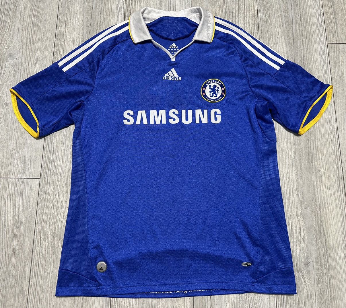 Adidas Vintage Adidas Chelsea Jersey 2008 Blue Size US L / EU 52-54 / 3 - 1 Thumbnail