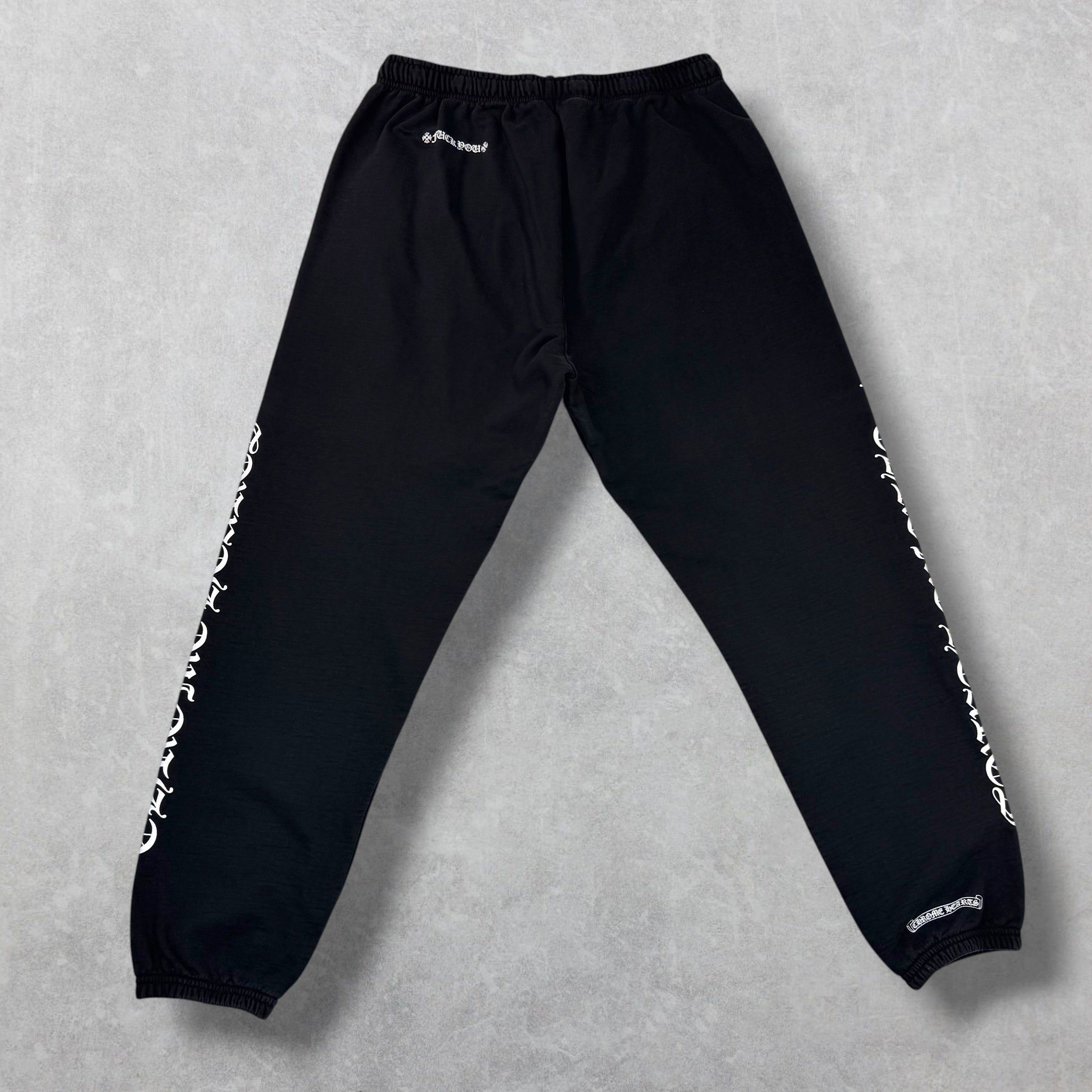 Chrome Hearts Chrome Hearts Scroll Logo Sweatpants XXL Size US 38 / EU 54 - 3 Thumbnail