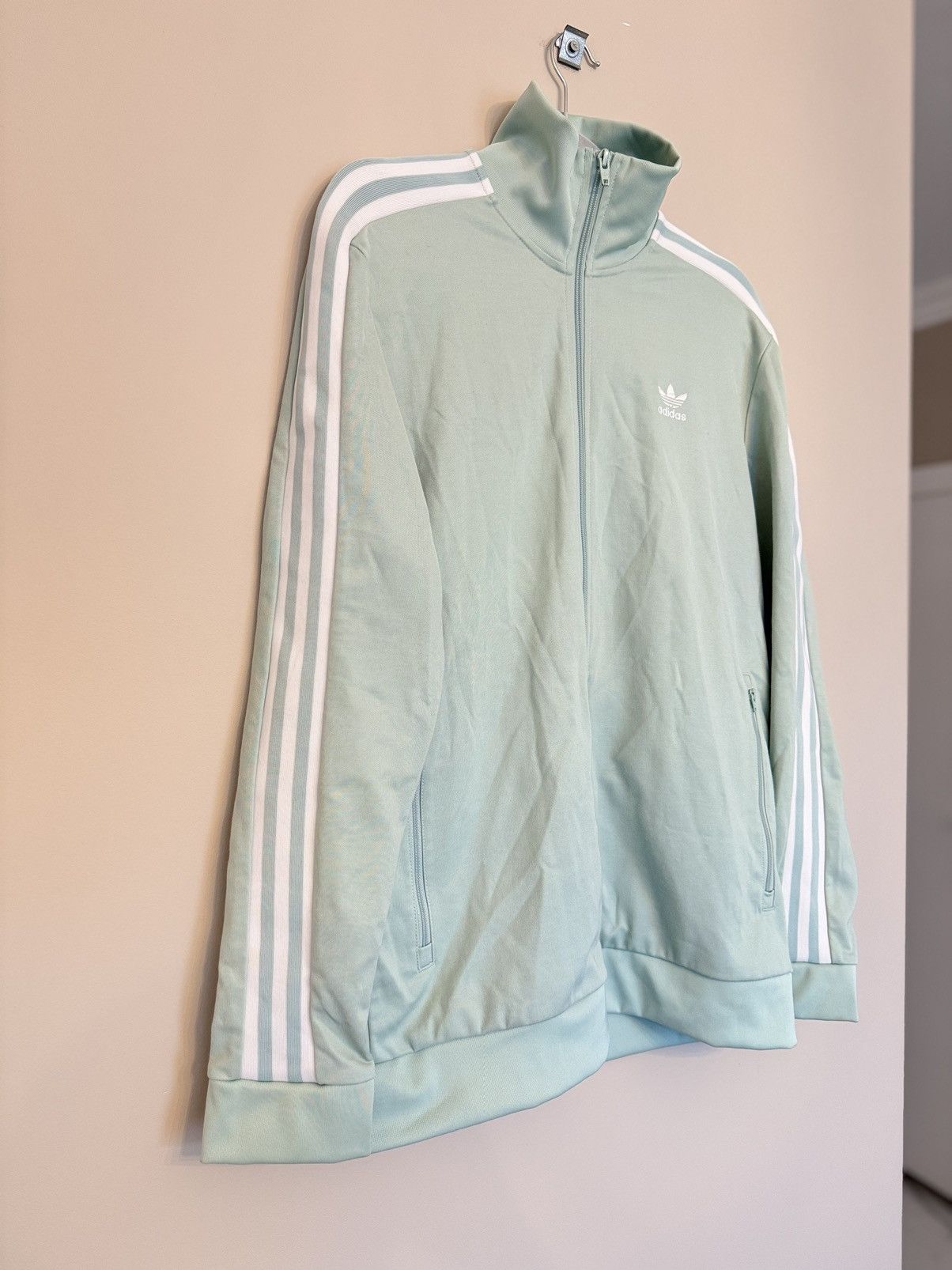 Adidas Adidas original zip up pullover mint color men’s size M Size US M / EU 48-50 / 2 - 2 Thumbnail