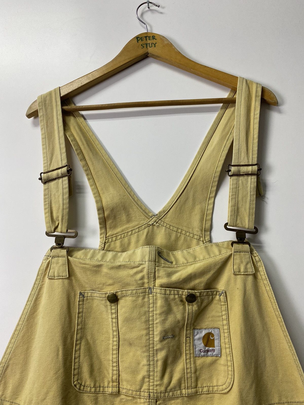 Carhartt × Vintage Vintage Carhartt Overall Size US 38 / EU 54 - 4 Thumbnail