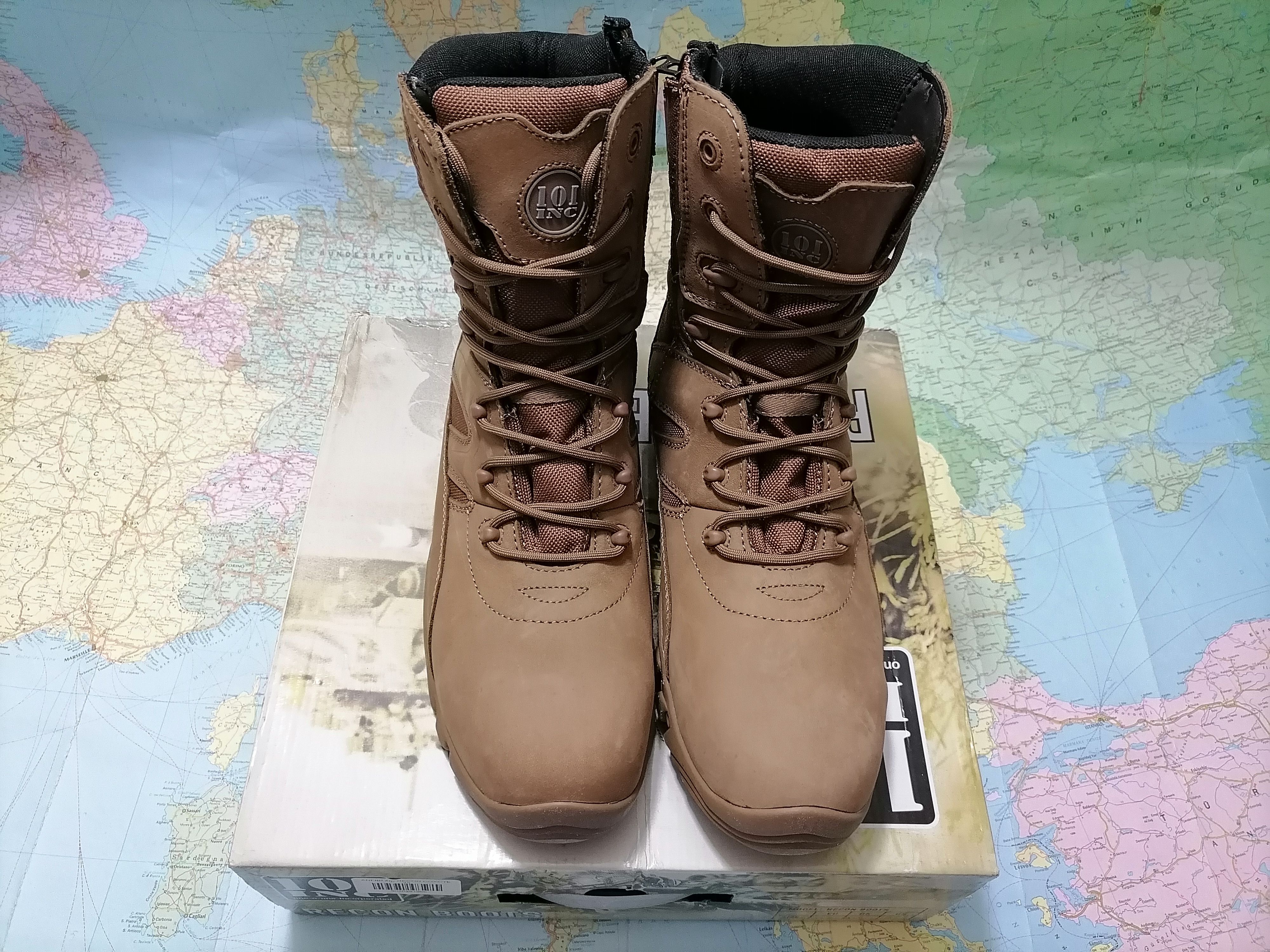 I.N.C Man Recon boots professional Airsoft division , unworn Size US 12 / EU 45 - 8 Thumbnail
