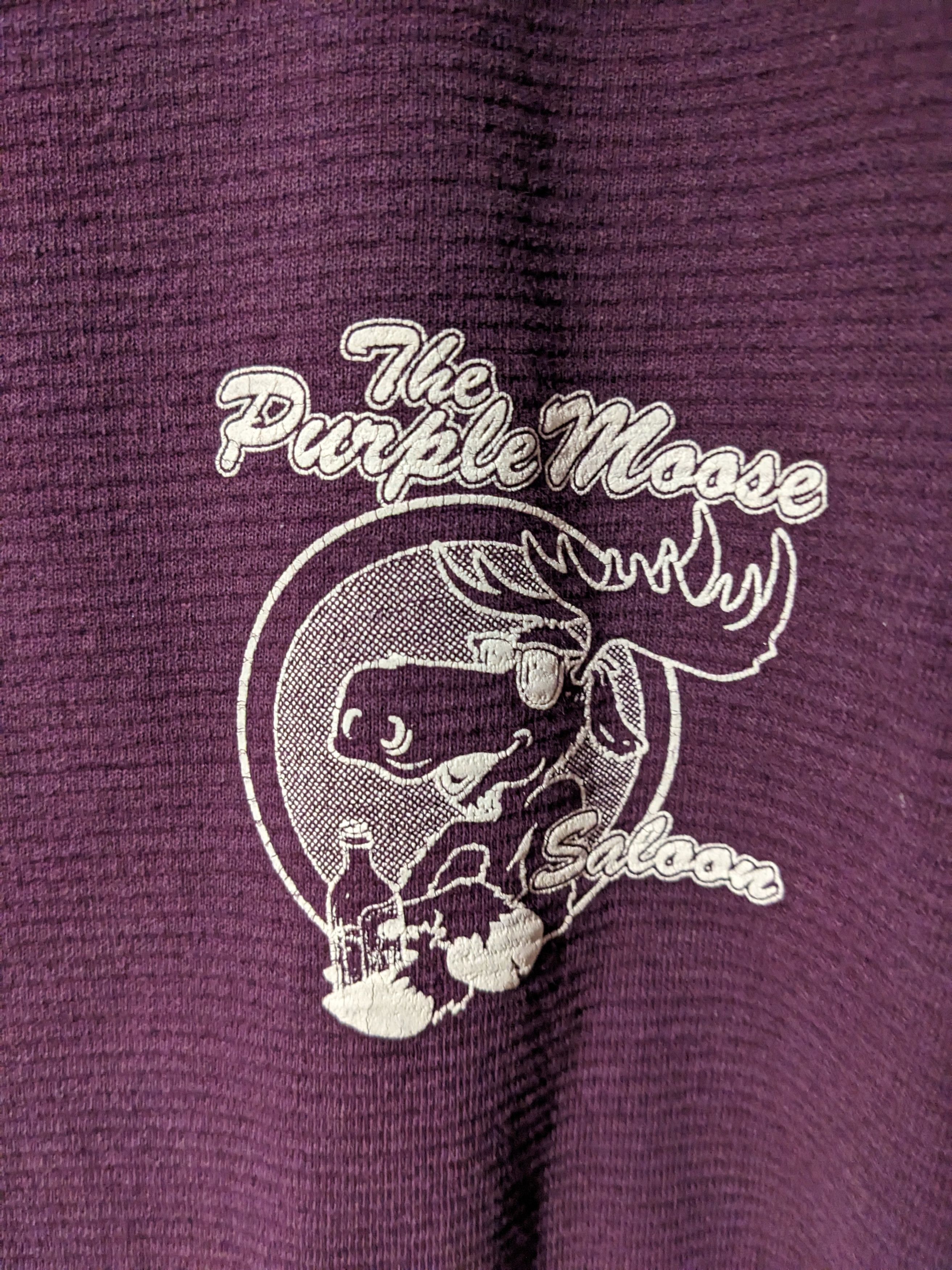 Jerzees × Vintage Vintage 1992 The Purple Moose Saloon XX-Large Sweatshirt Size US XXL / EU 58 / 5 - 9 Thumbnail